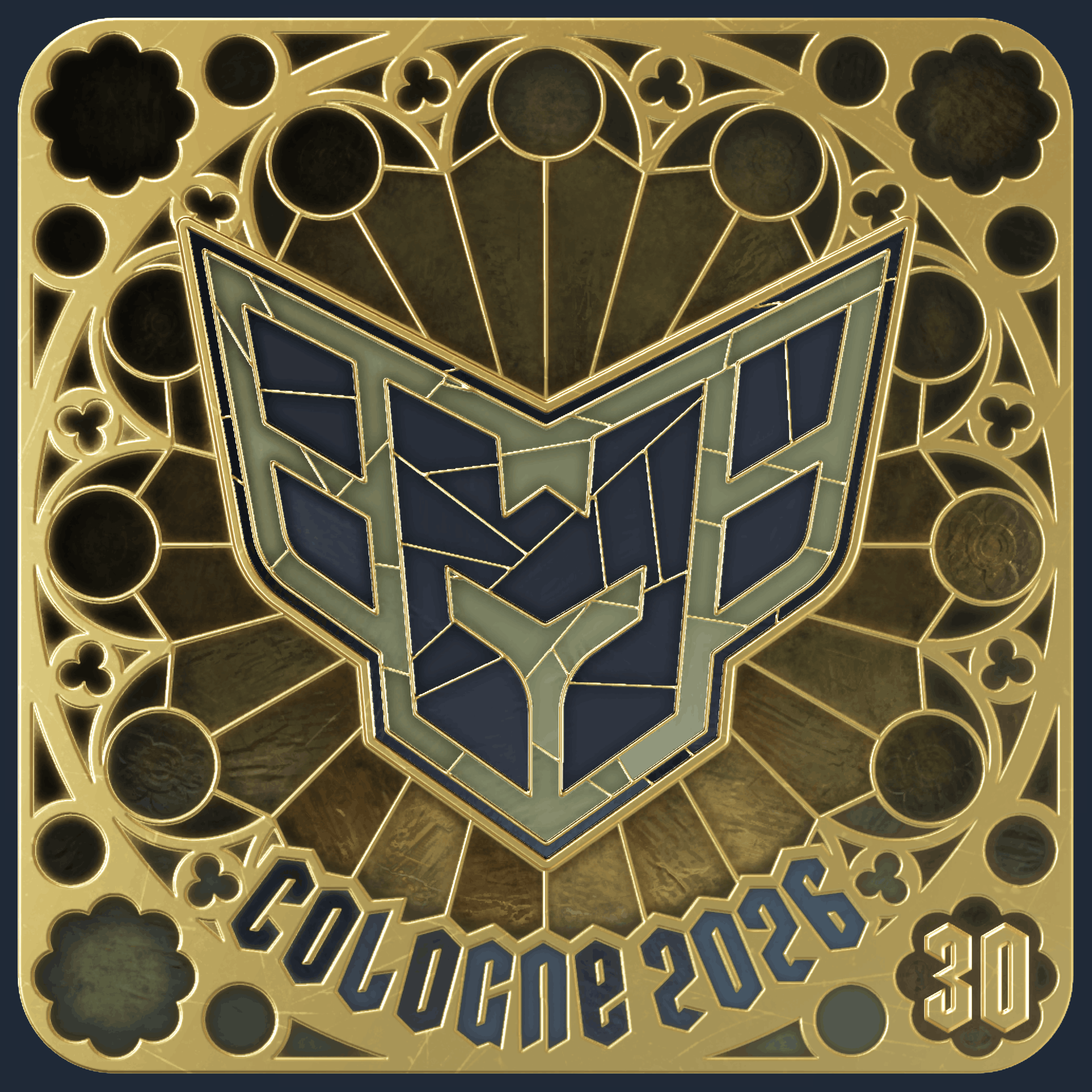 Sticker | HEROIC (Gold, Ranked) | Cologne 2026 Image