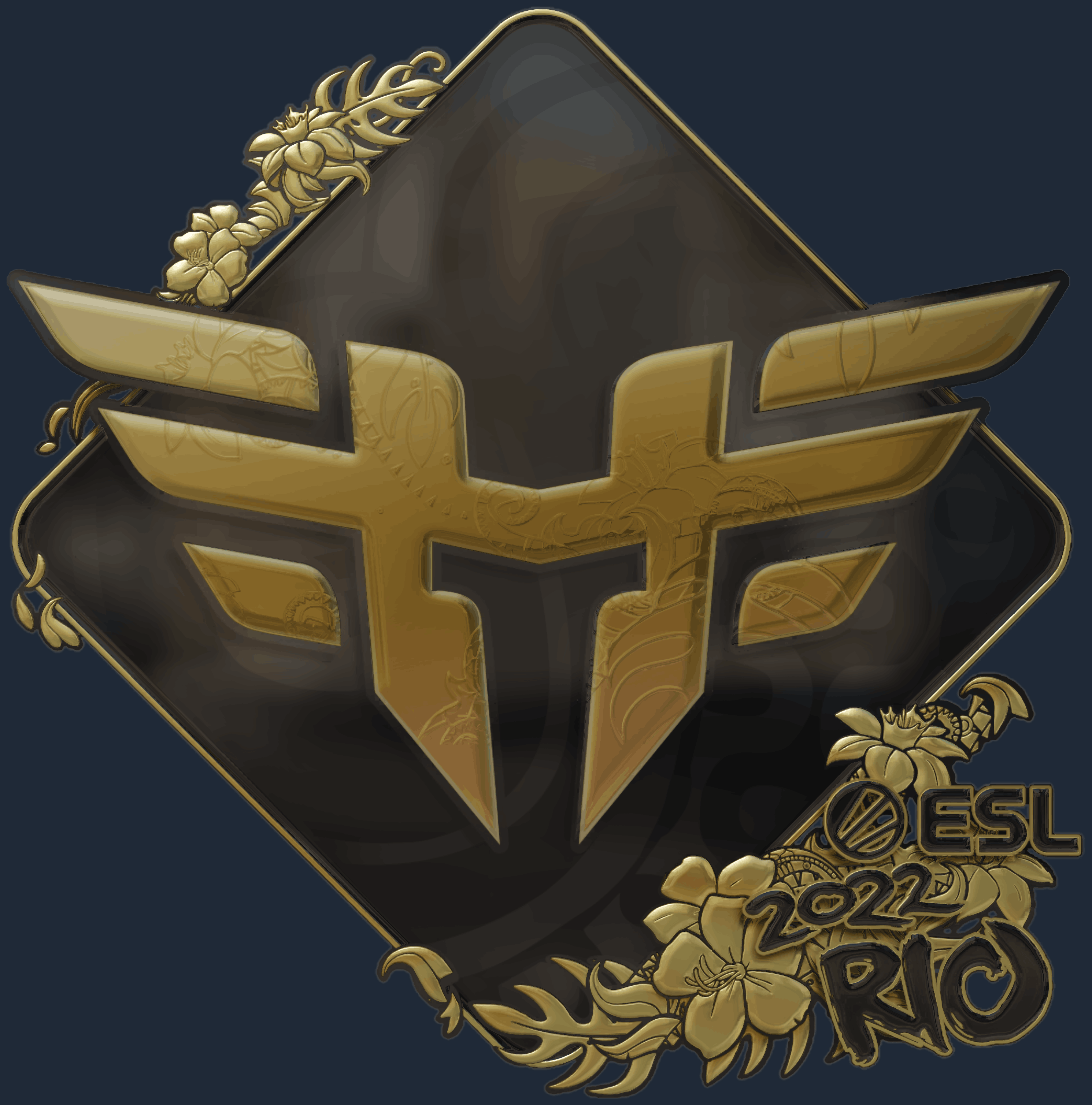Sticker | Heroic (Gold) | Rio 2022 Image