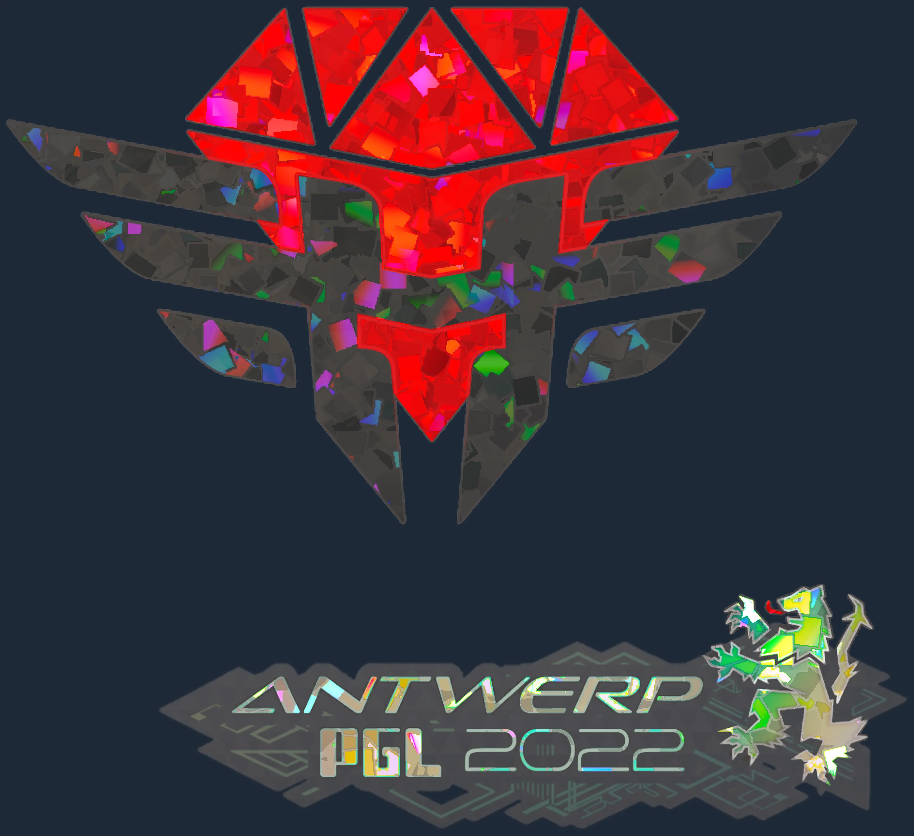 Sticker | Heroic (Glitter) | Antwerp 2022 Image