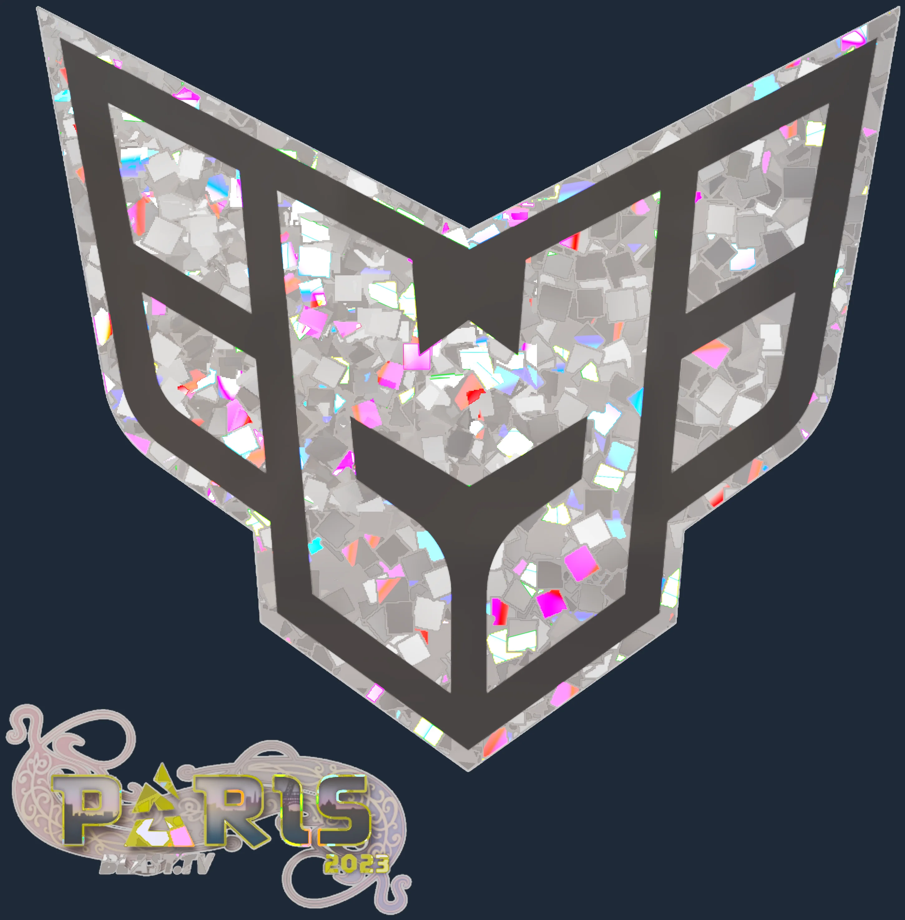 Sticker | Heroic (Glitter) | Paris 2023 Image