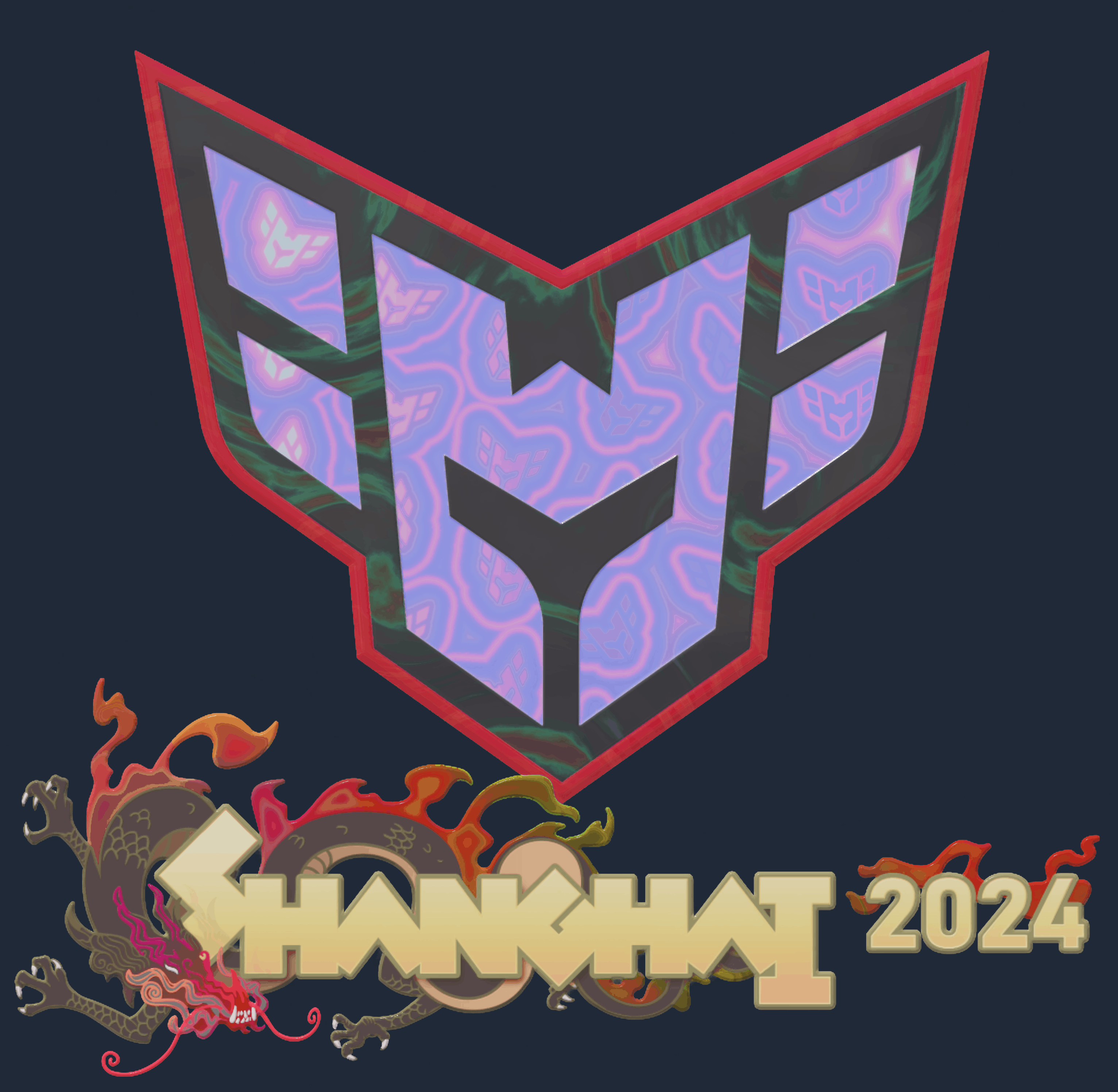 Sticker | HEROIC (Holo) | Shanghai 2024 Image