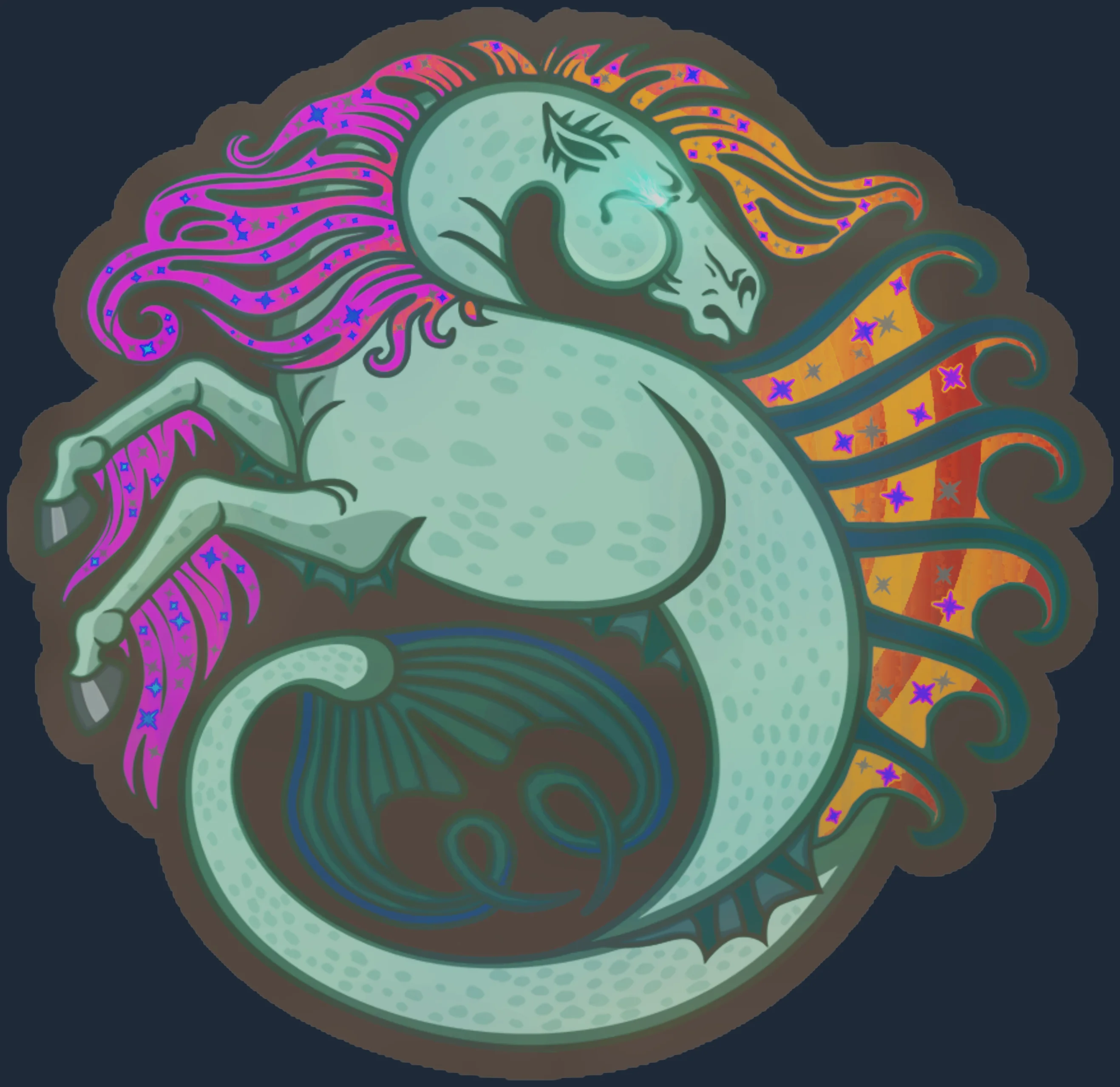 Sticker | Hippocamp (Holo) Image