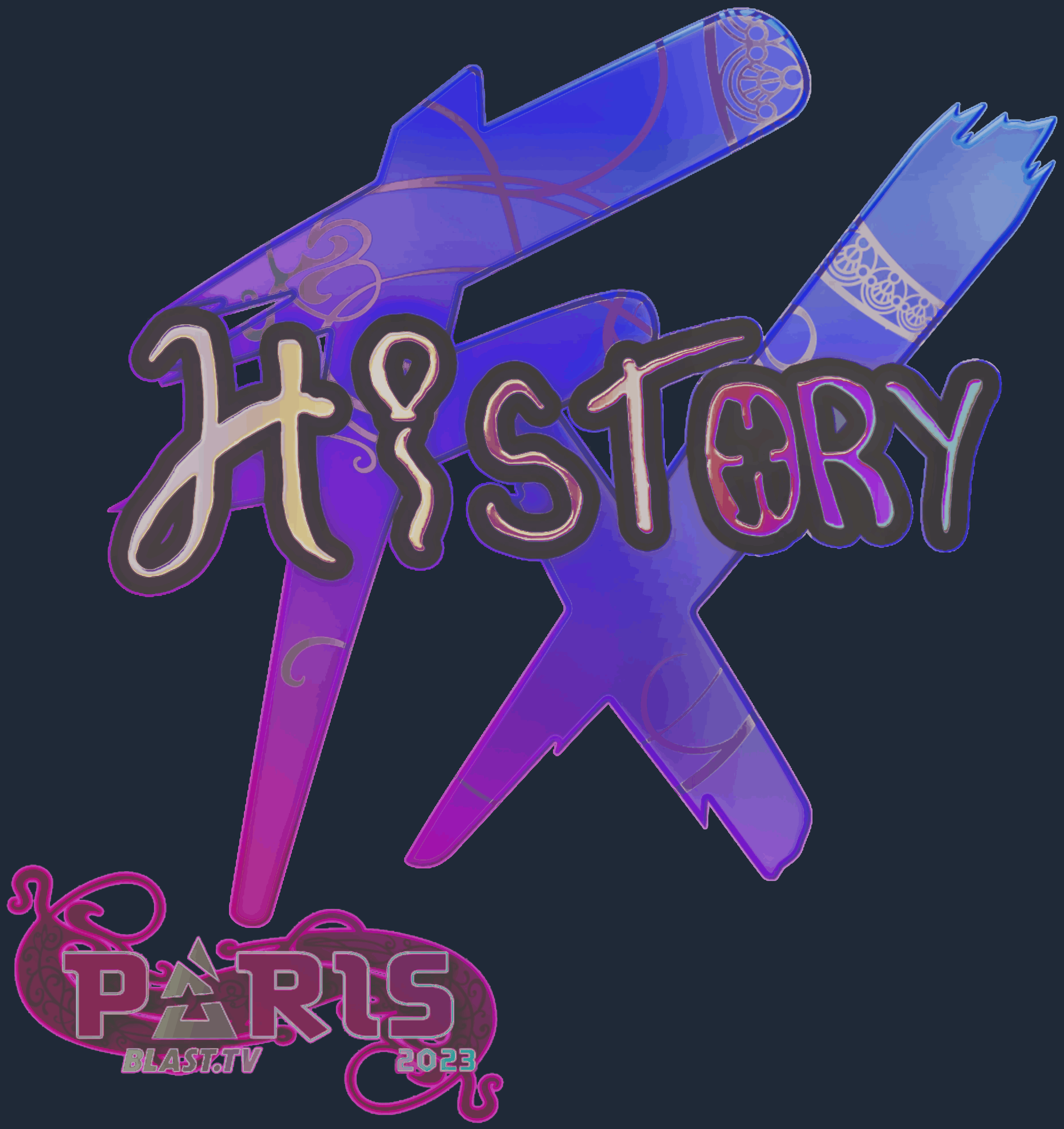 Sticker | History (Holo) | Paris 2023 Image