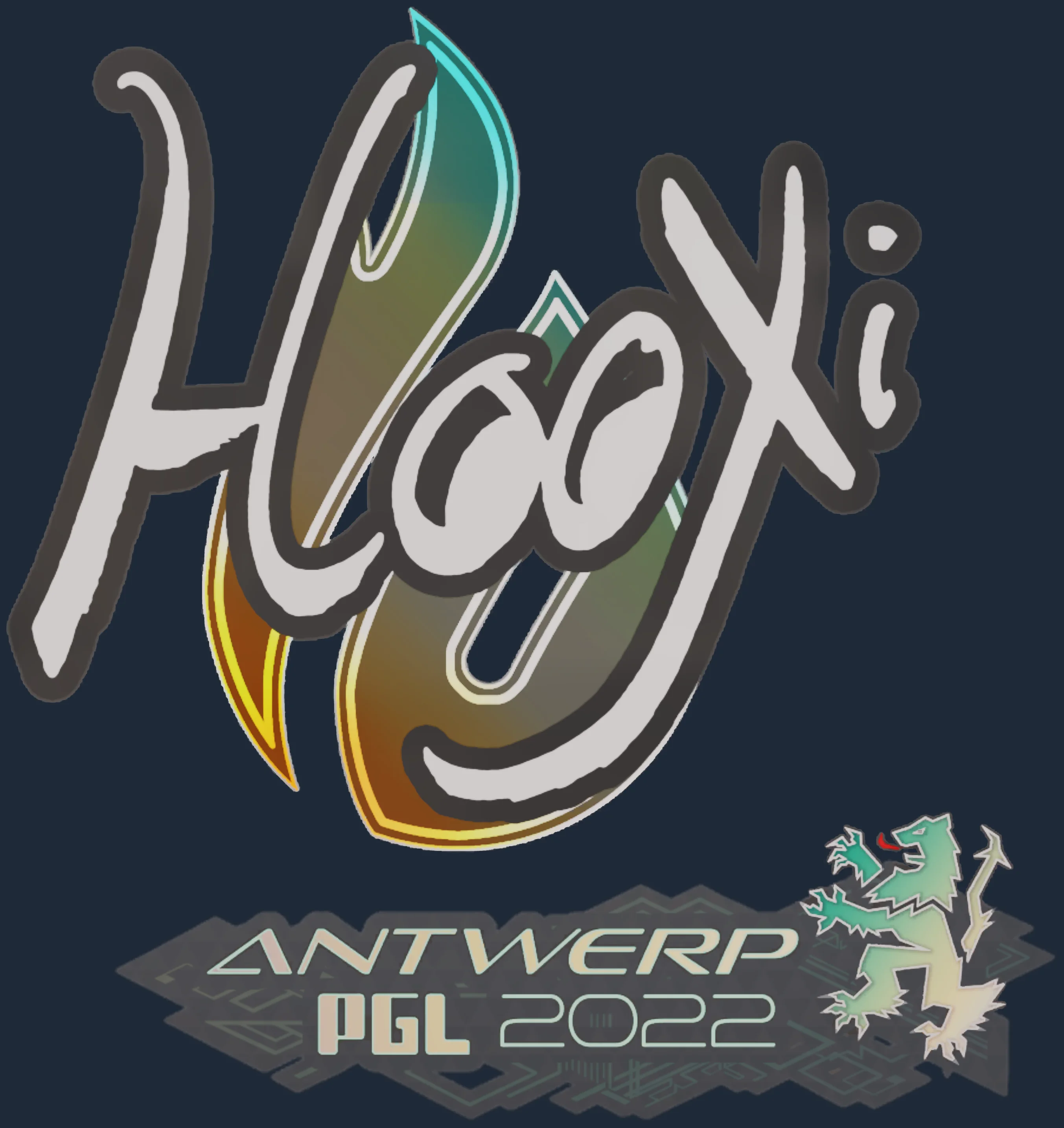 Sticker | HooXi | Antwerp 2022 Image