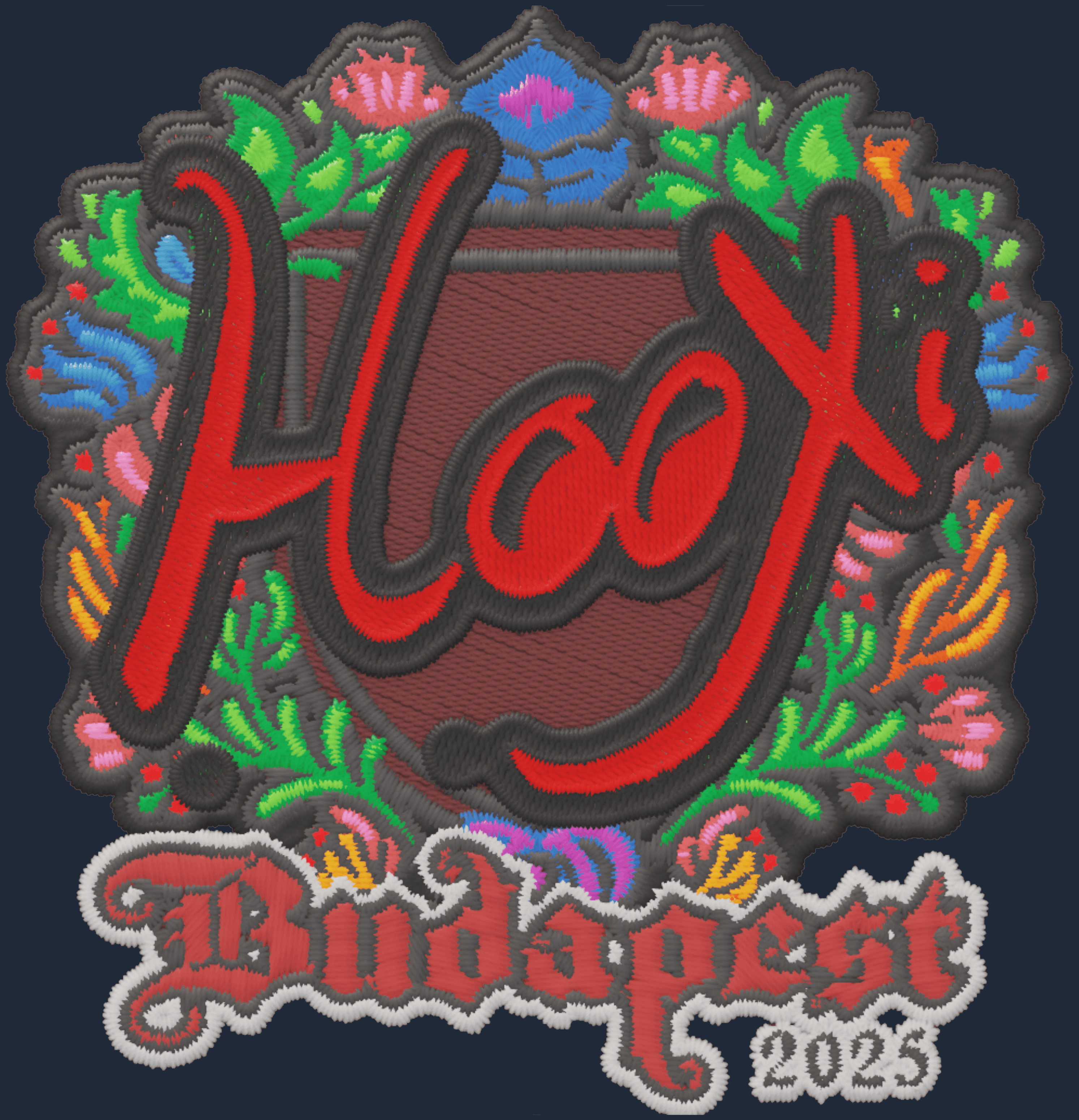 Sticker | HooXi (Embroidered) | Budapest 2025 Image