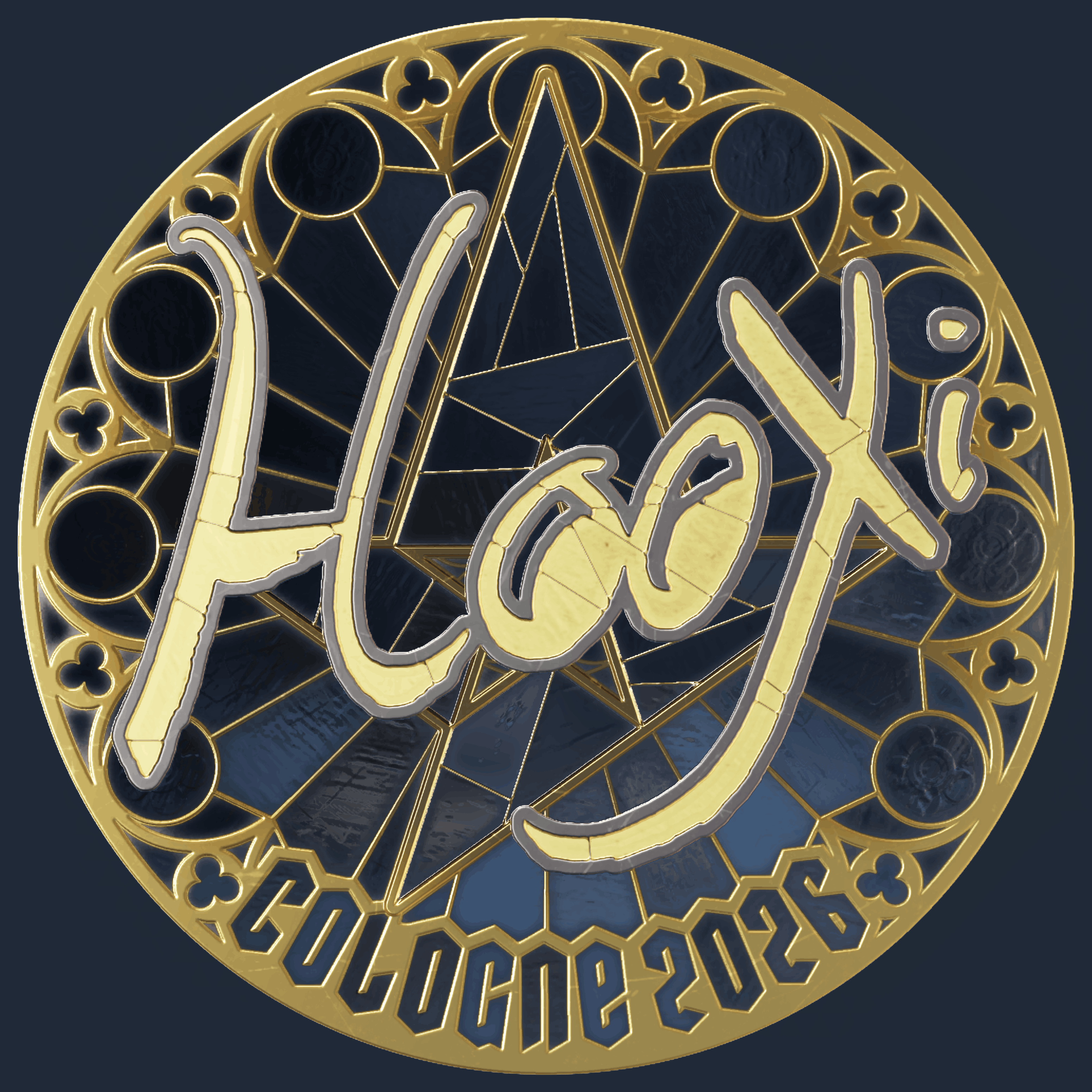 Sticker | HooXi (Gold) | Cologne 2026 Image