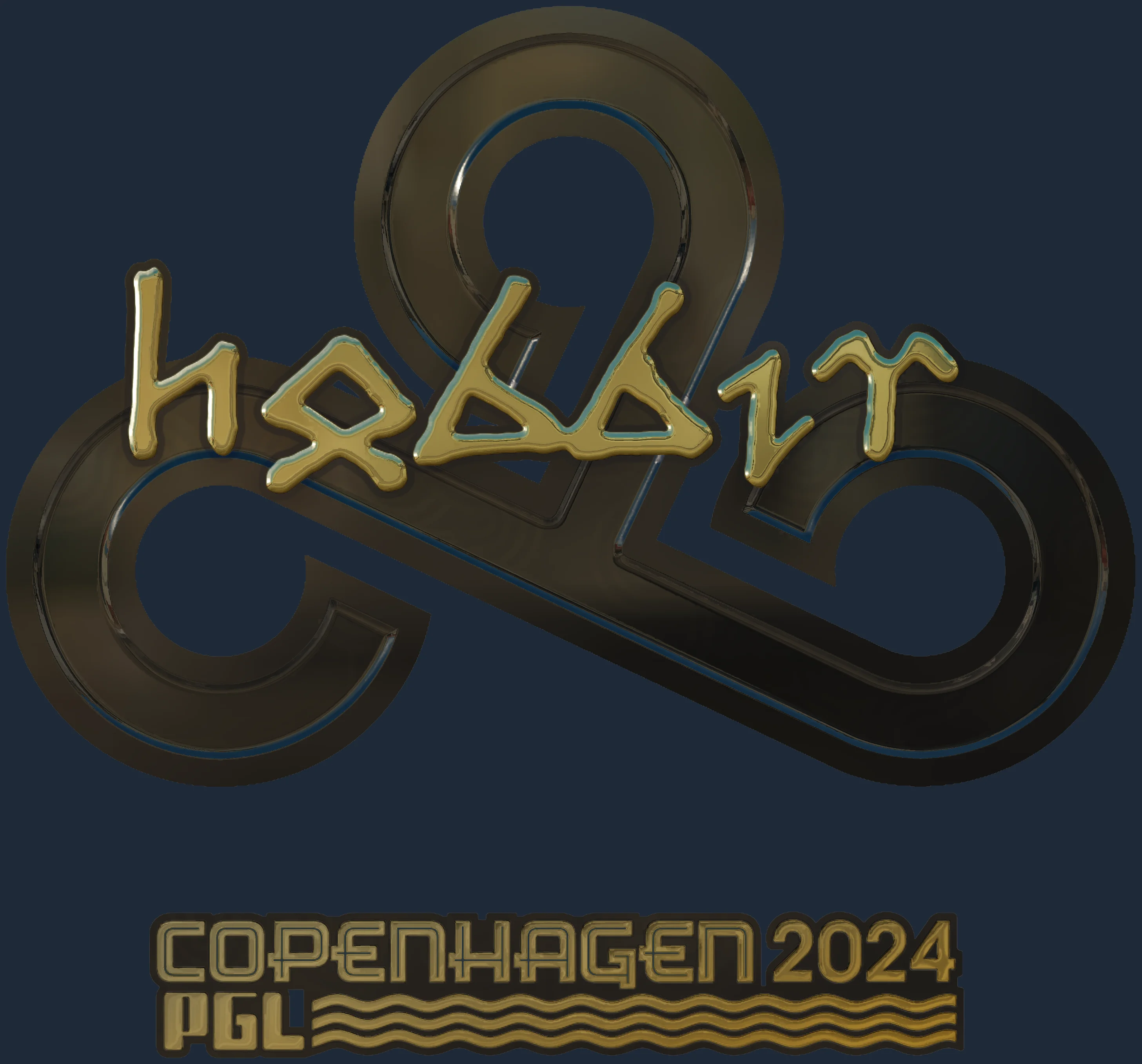 Sticker | Hobbit (Gold) | Copenhagen 2024 Image