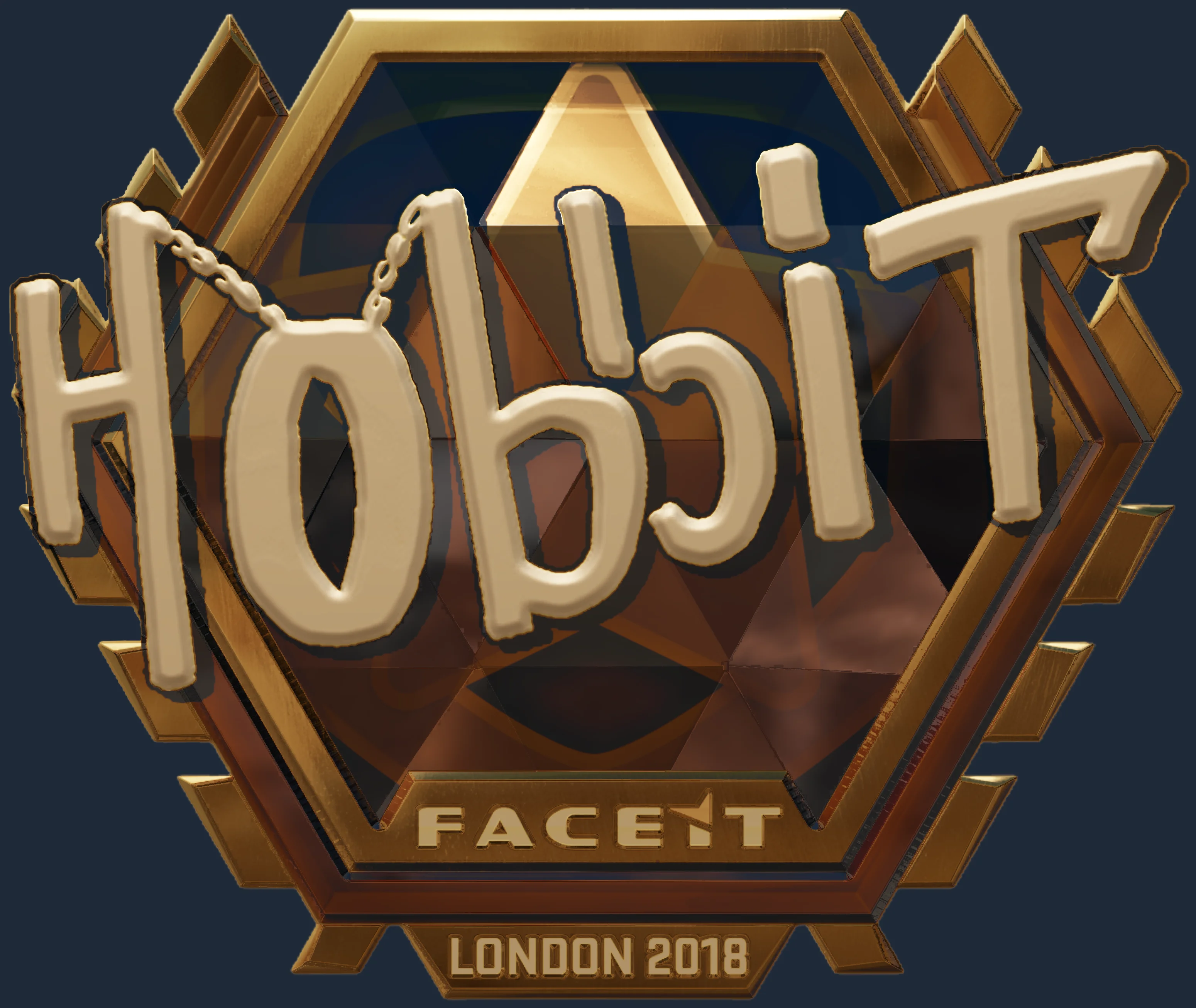 Sticker | Hobbit (Gold) | London 2018 Image