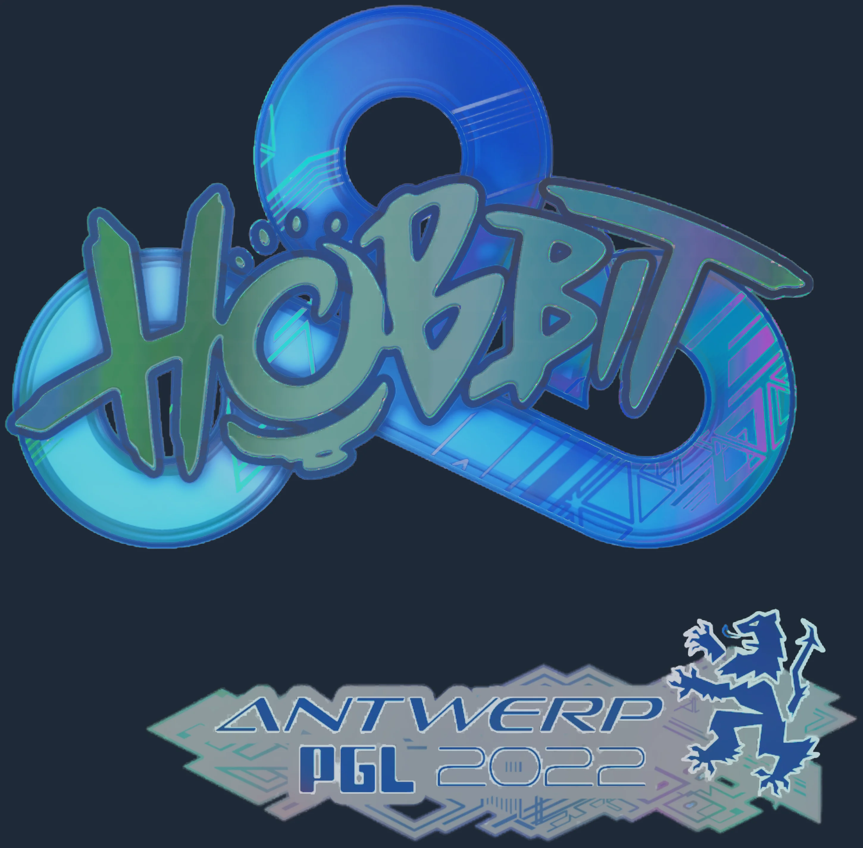 Sticker | Hobbit (Holo) | Antwerp 2022 Image