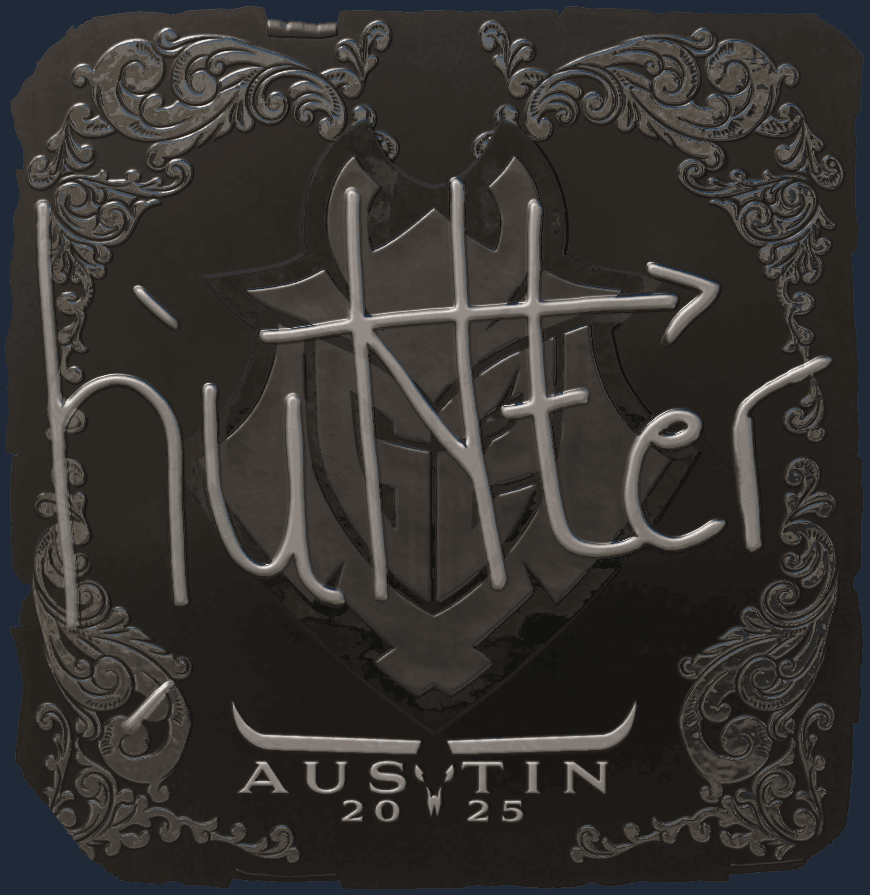 Sticker | huNter- (Foil) | Austin 2025 Image