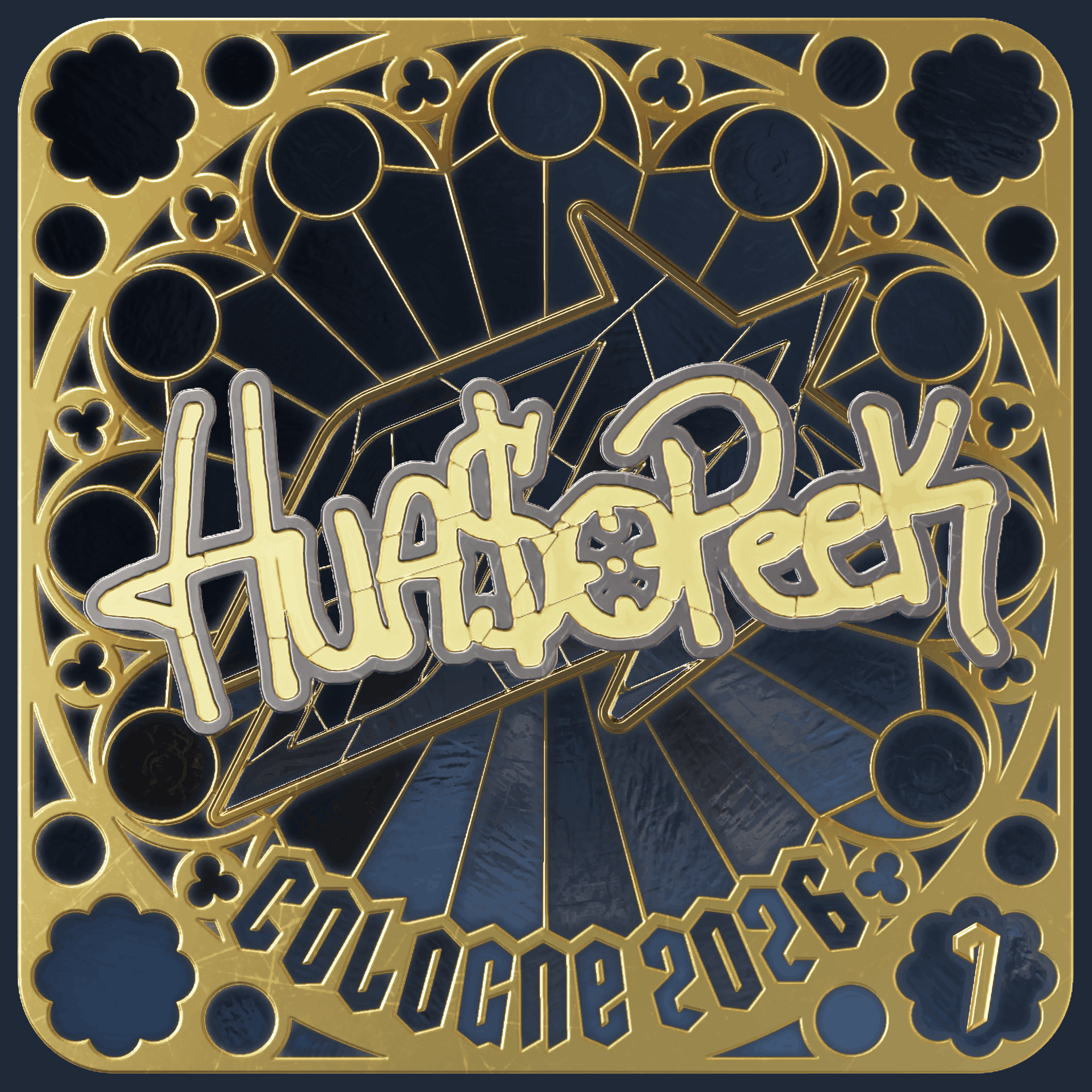 Sticker | HUASOPEEK (Gold, Ranked) | Cologne 2026 Image