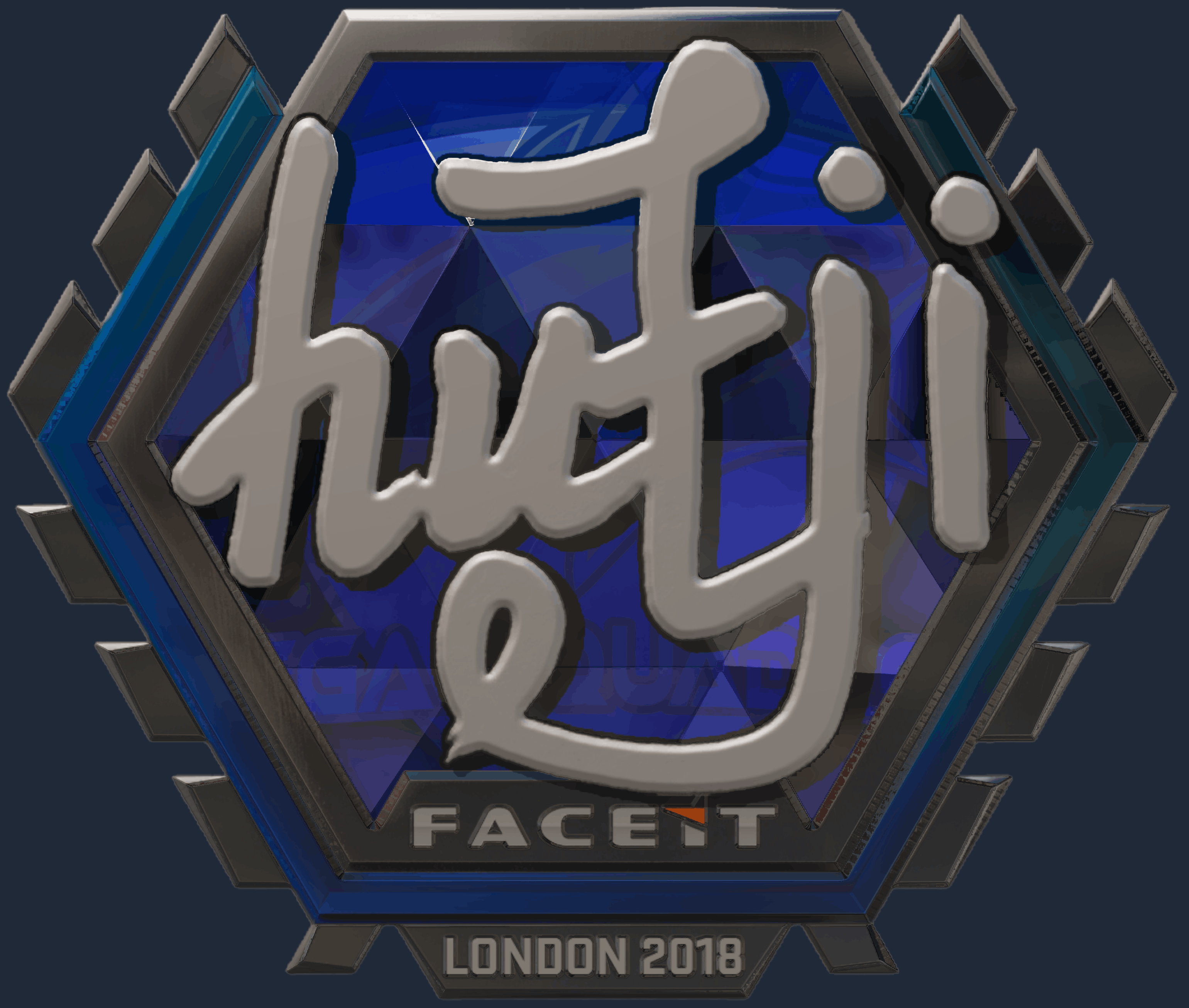 Sticker | hutji (Foil) | London 2018 Image