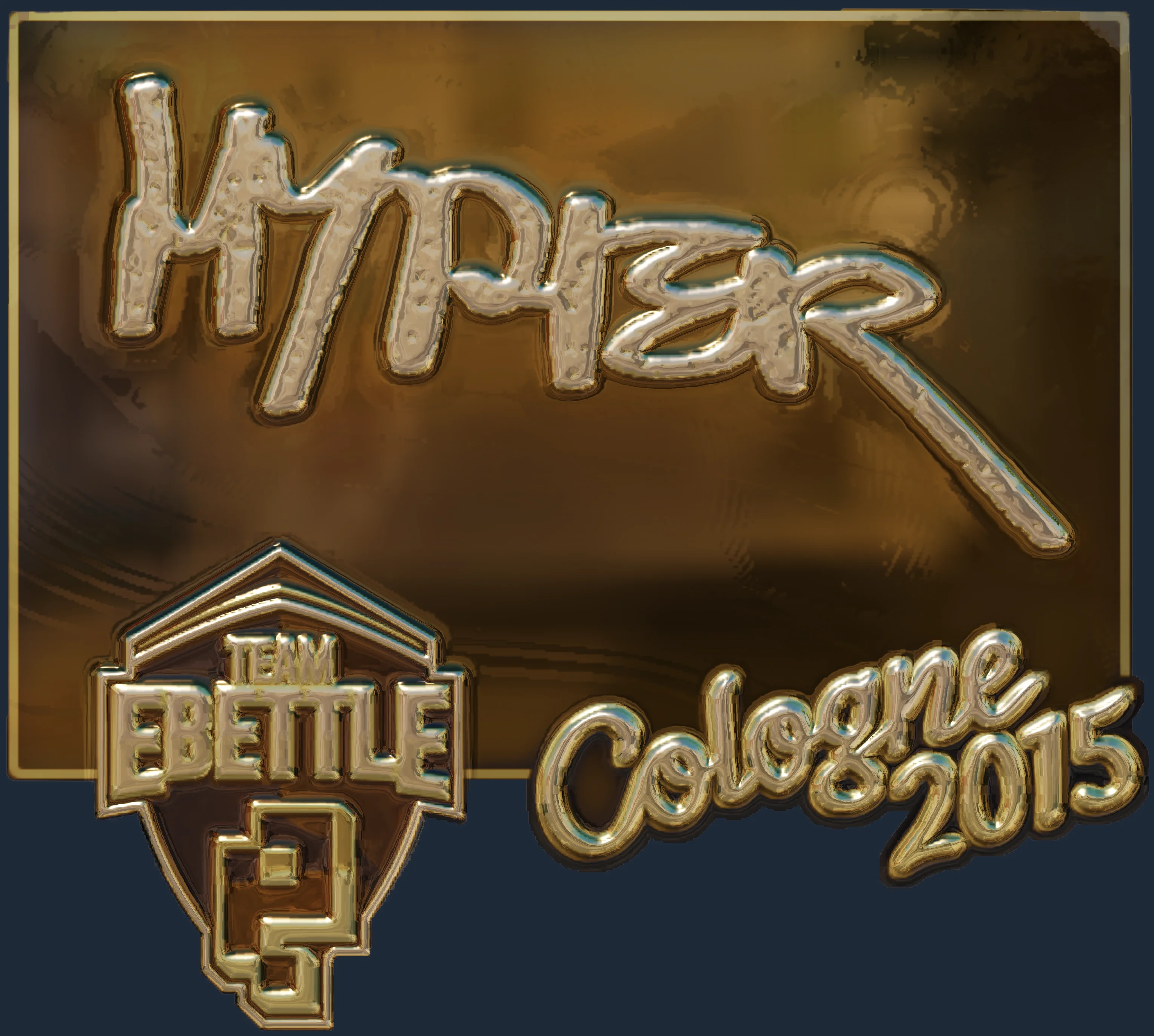 Sticker | Hyper (Gold) | Cologne 2015 Image