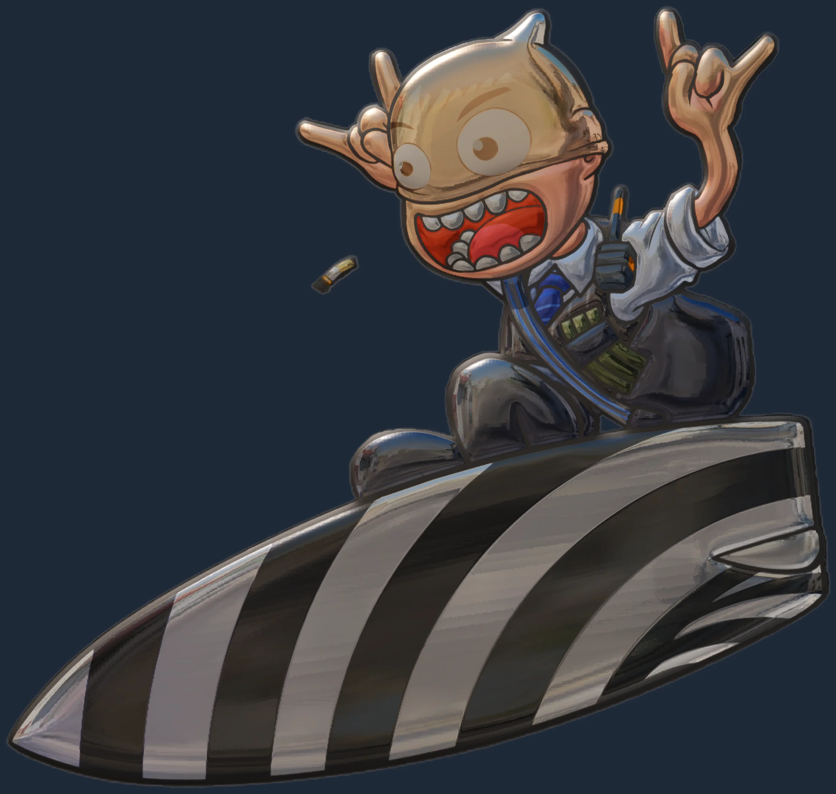 Sticker | Hypnotic Surf K (Foil) Image