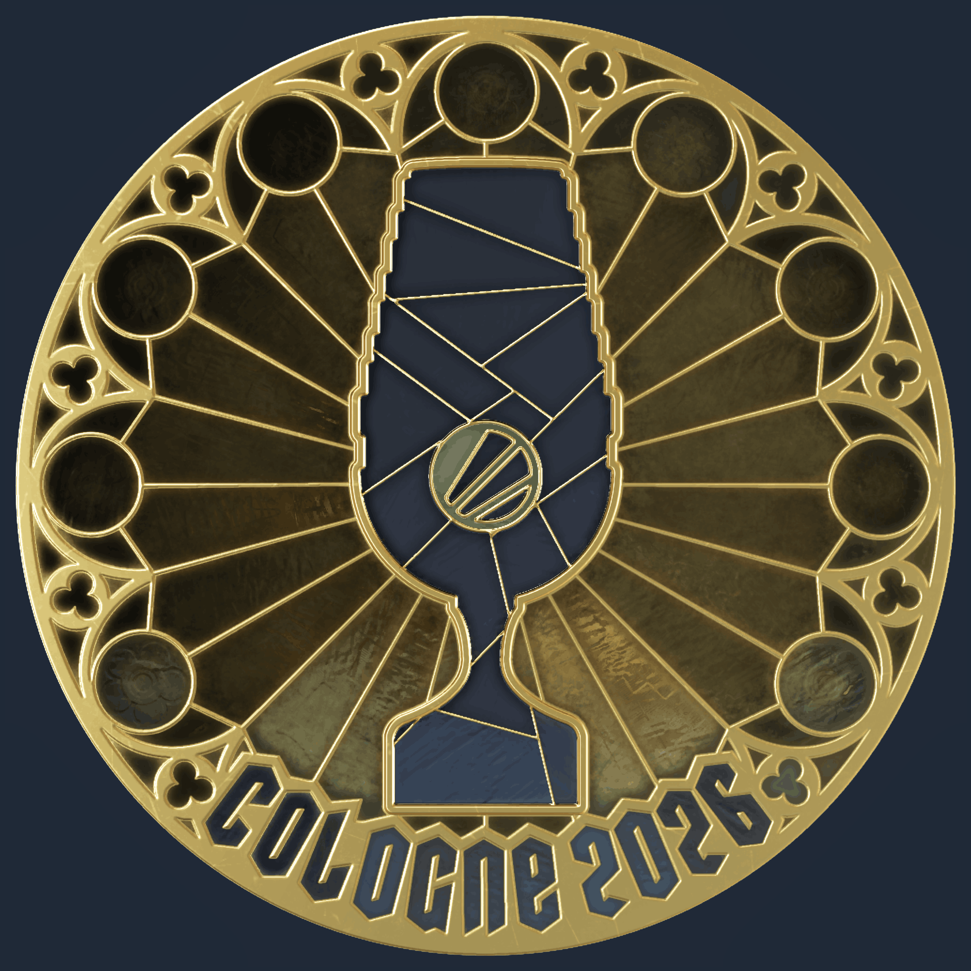 Sticker | IEM (Gold) | Cologne 2026 Image