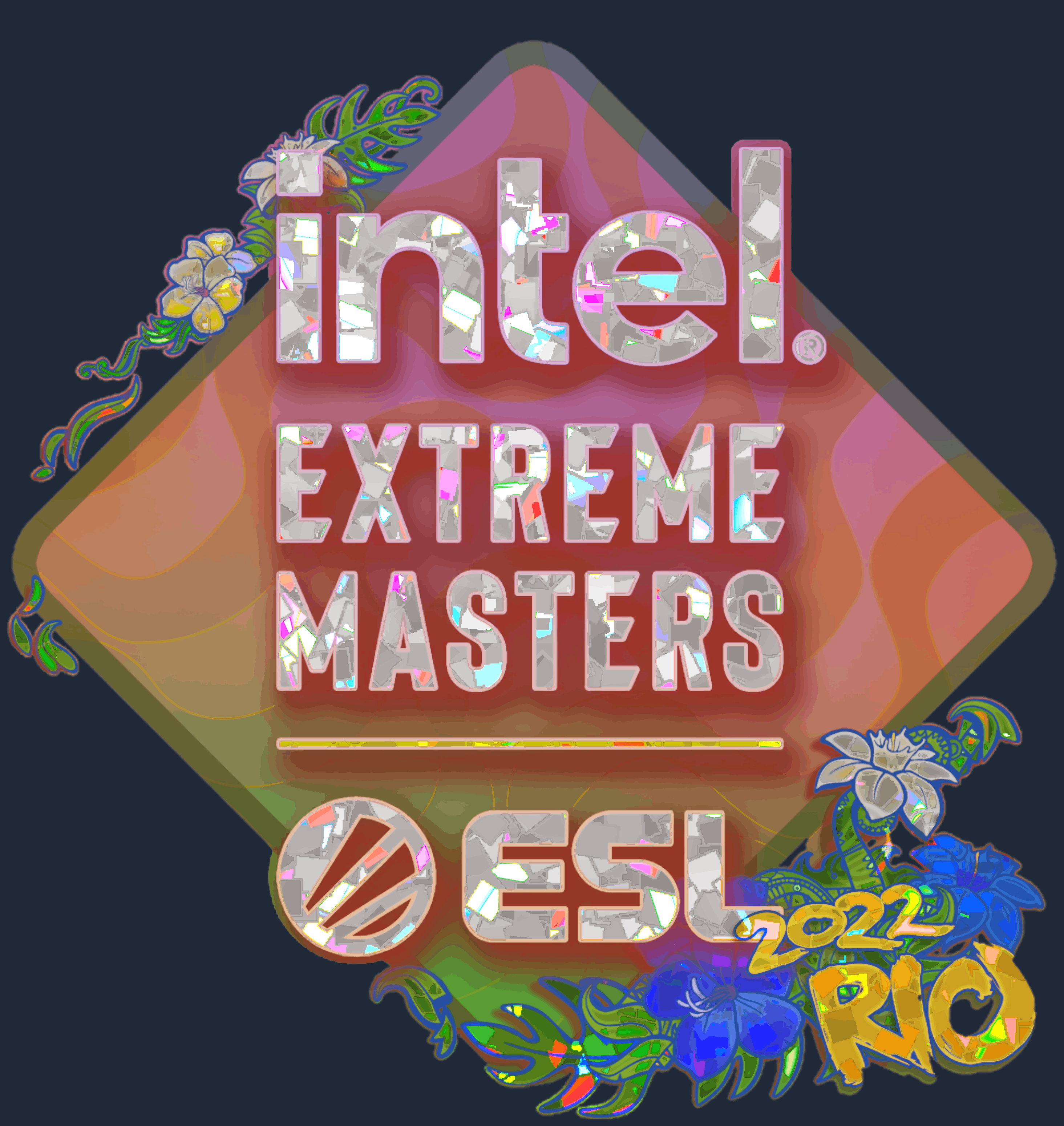 Sticker | IEM (Glitter) | Rio 2022 Image