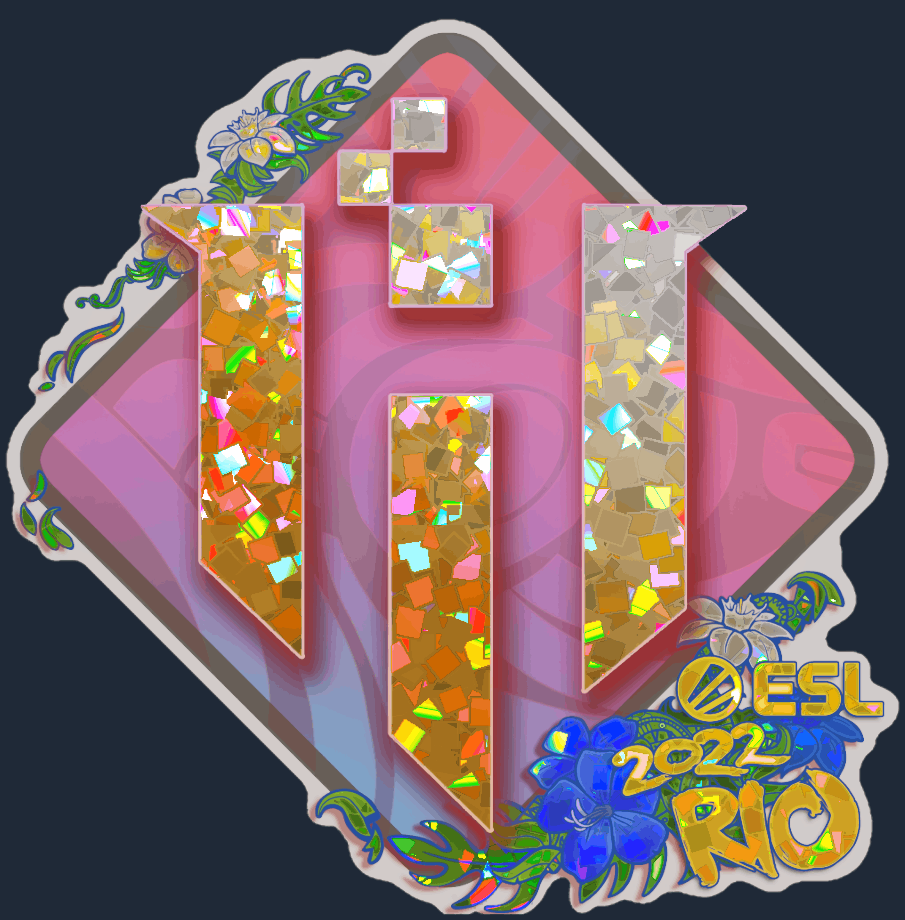 Sticker | IHC Esports (Glitter) | Rio 2022 Image