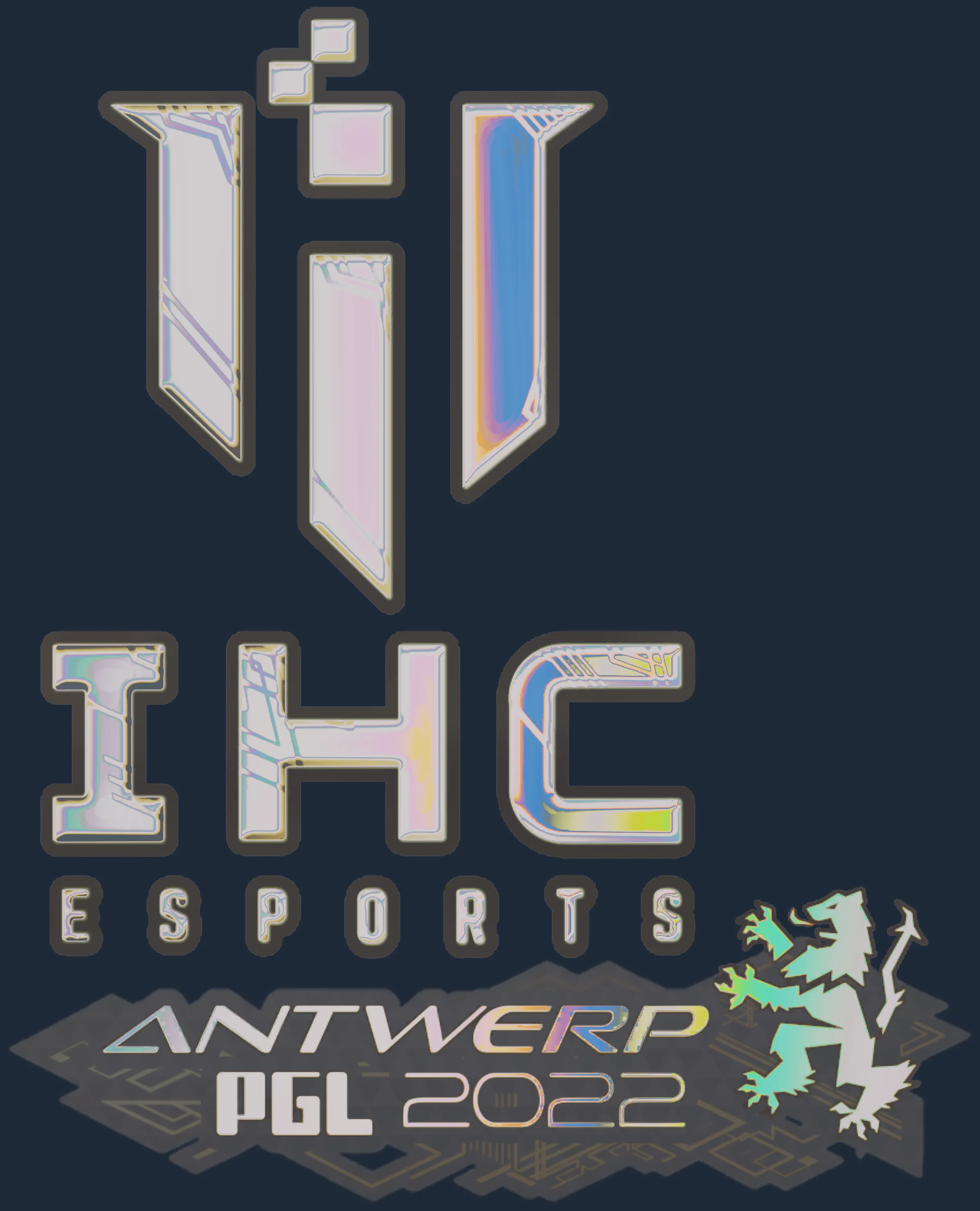 Sticker | IHC Esports (Holo) | Antwerp 2022 Image