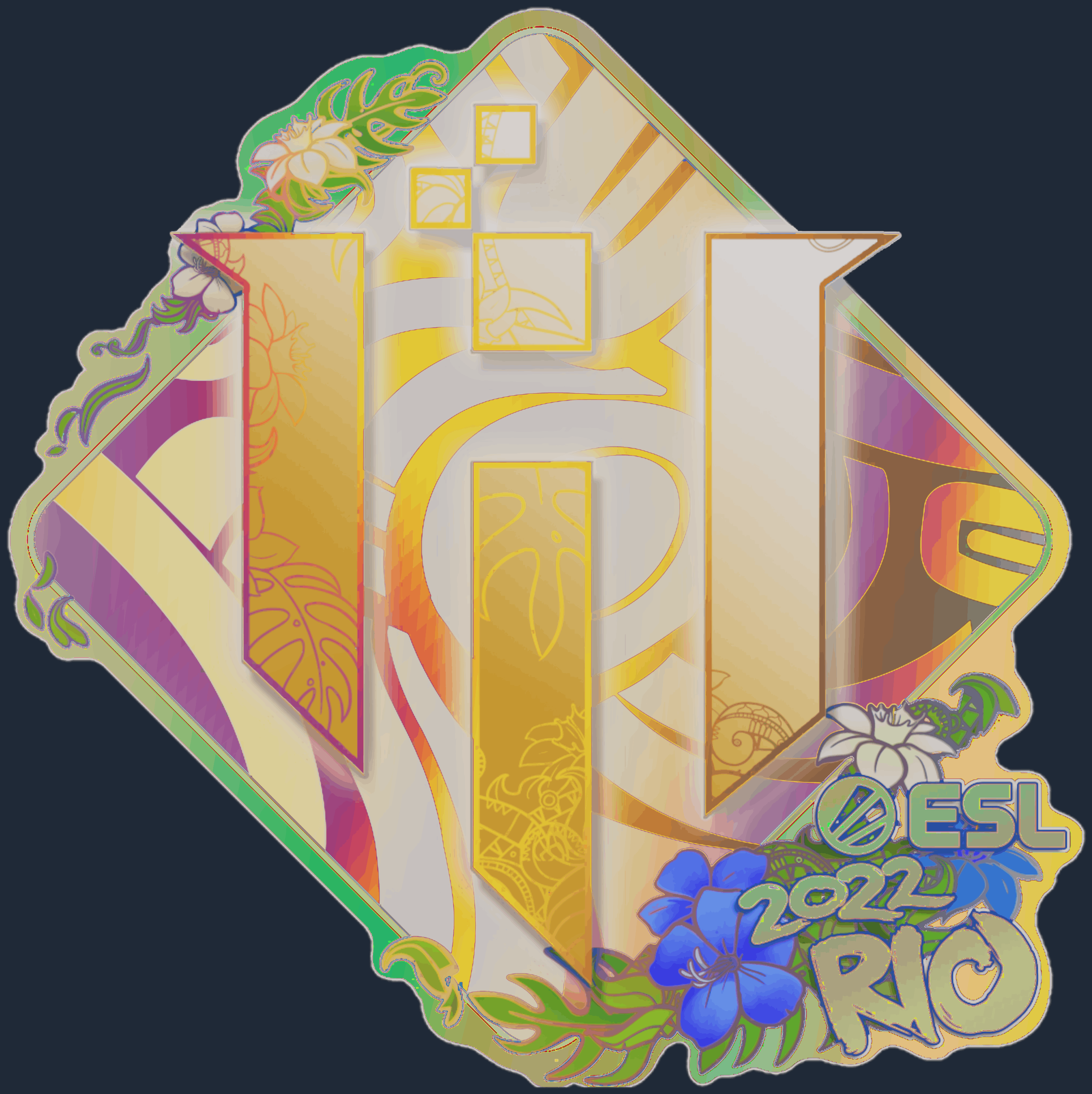 Sticker | IHC Esports (Holo) | Rio 2022 Image