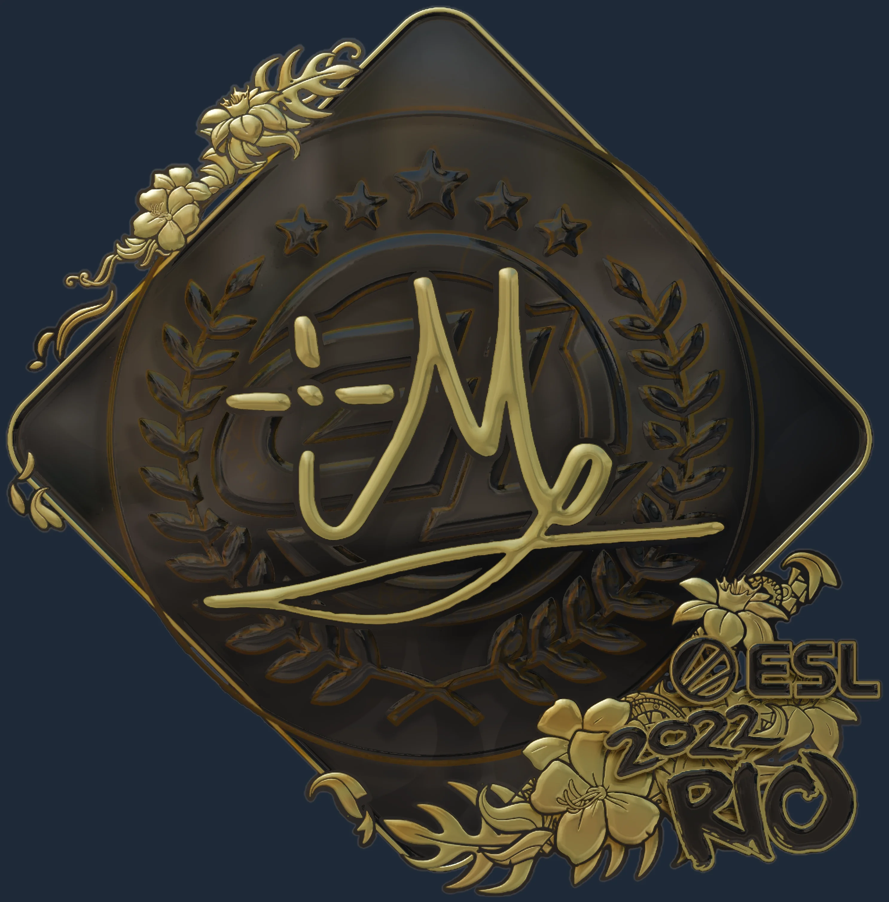 Sticker | iM (Gold) | Rio 2022 Image