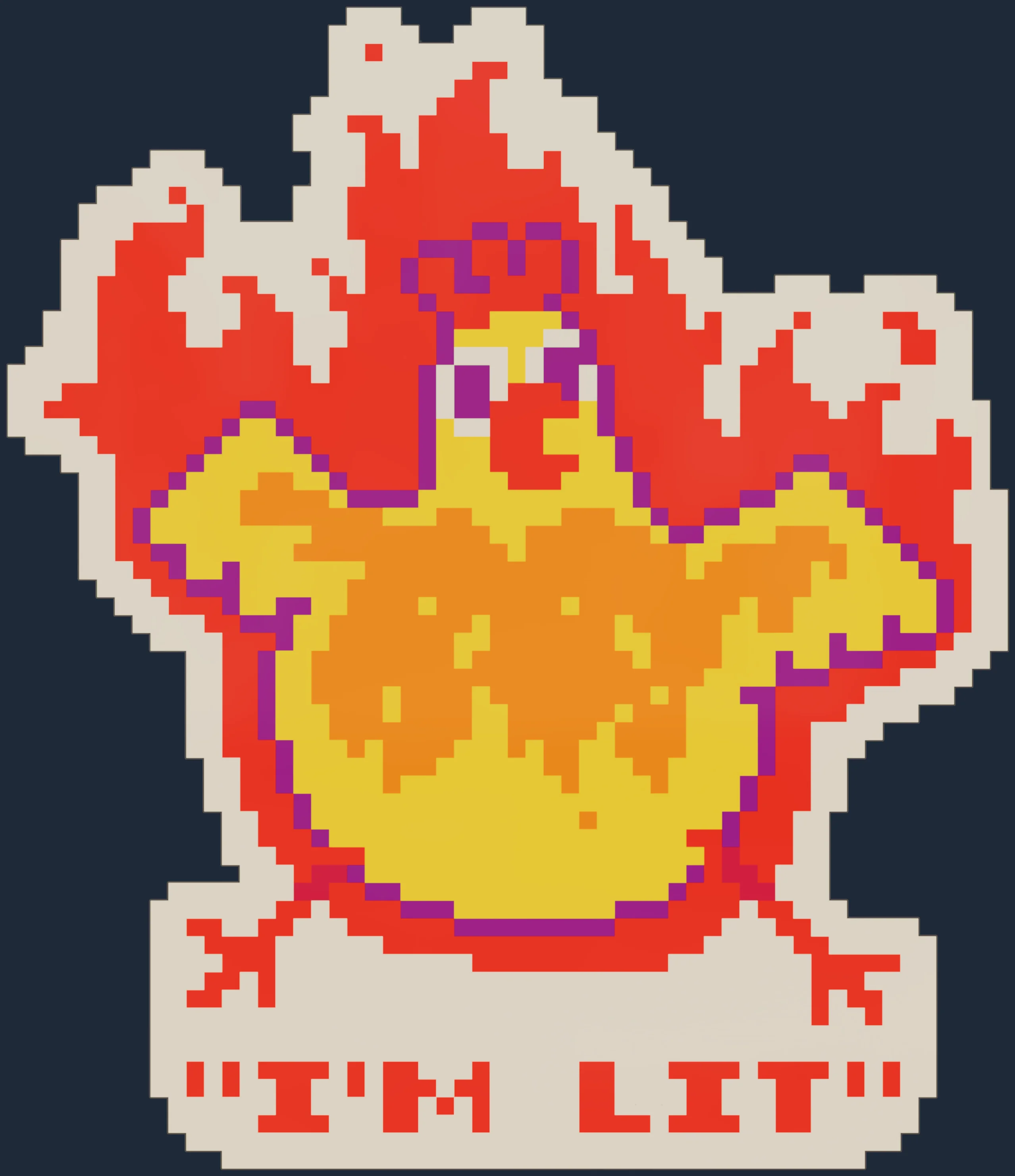 Sticker | I'm Lit Image