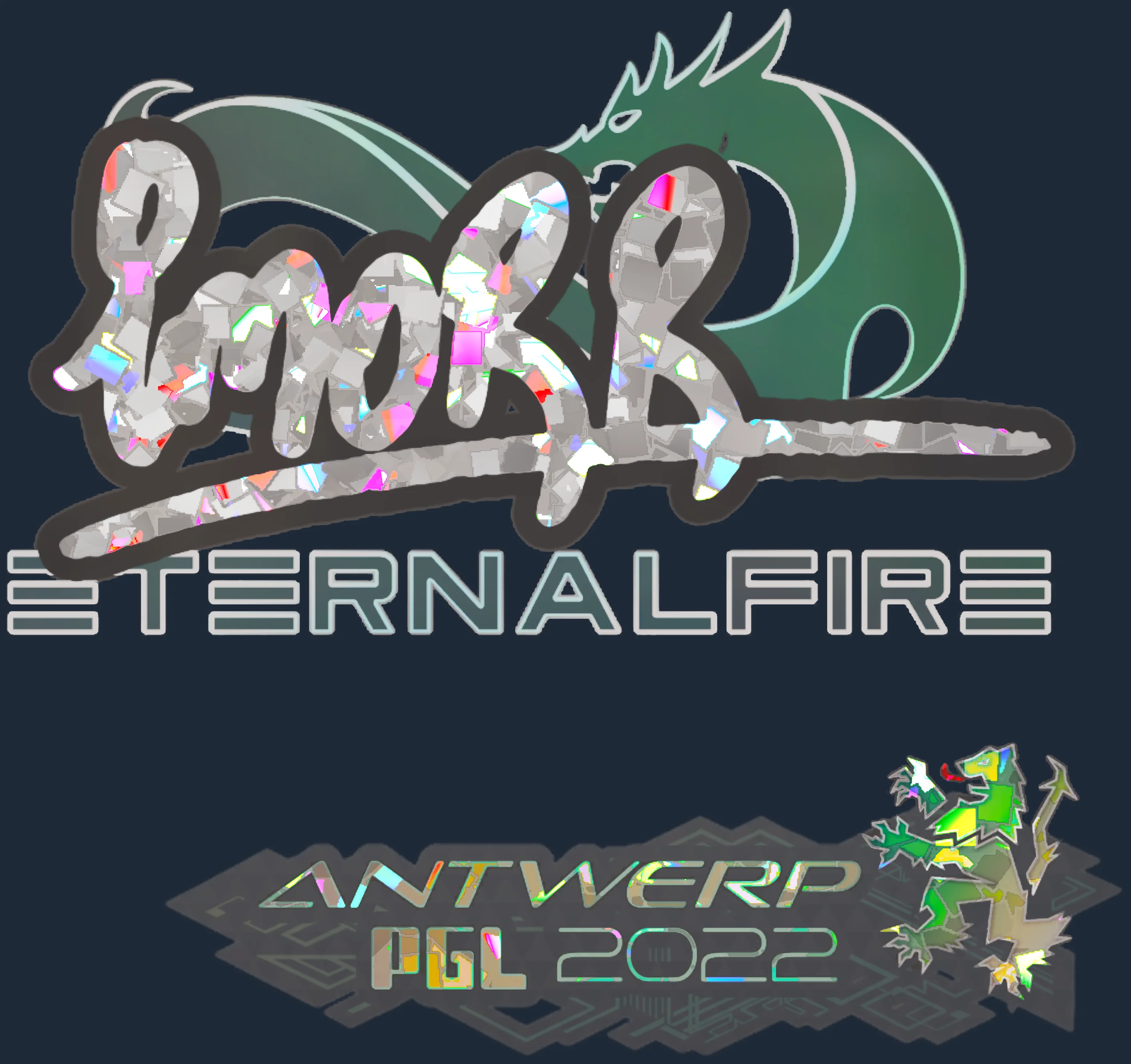 Sticker | imoRR (Glitter) | Antwerp 2022 Image