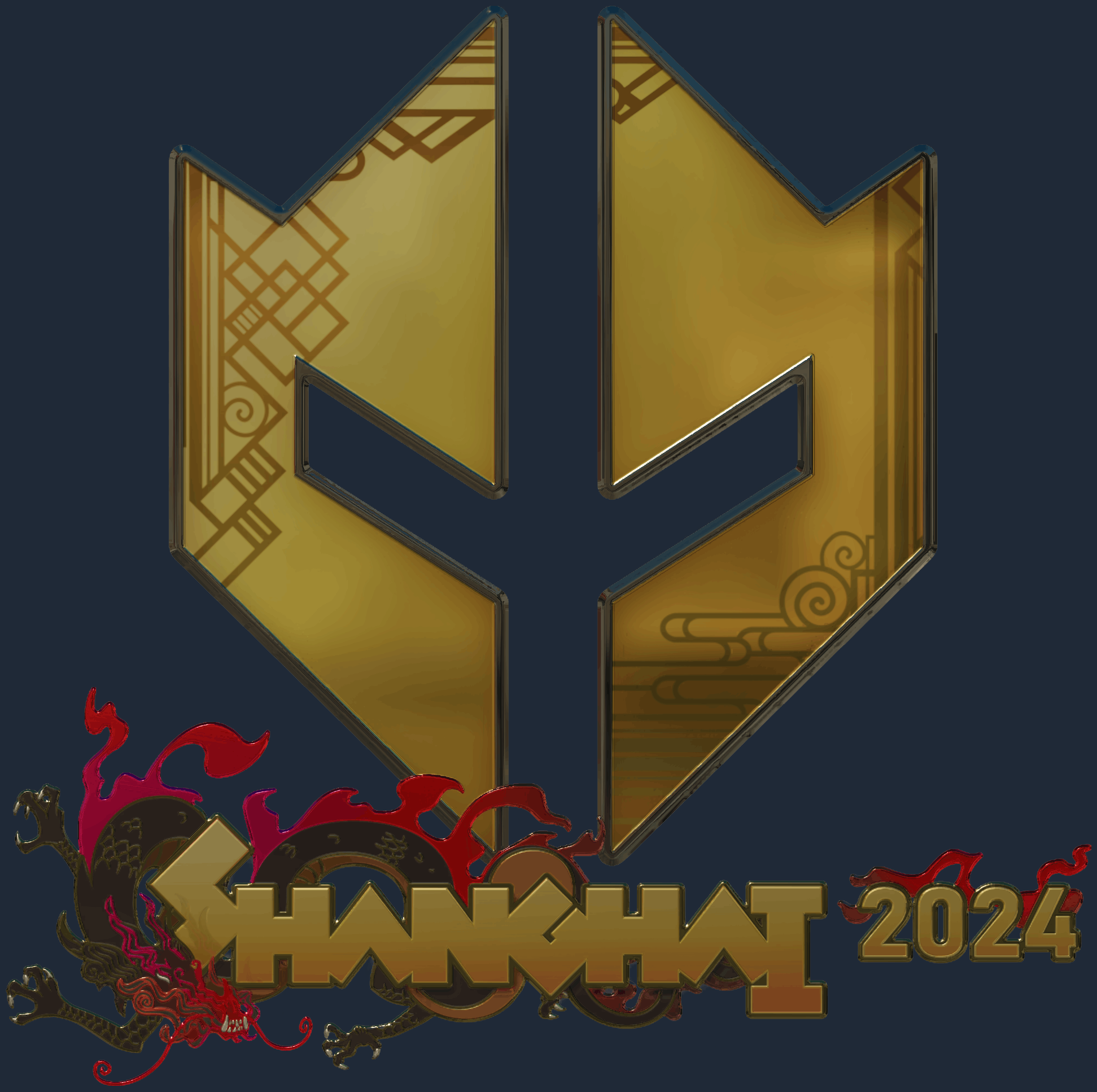 Sticker | Imperial Esports (Gold) | Shanghai 2024 Image