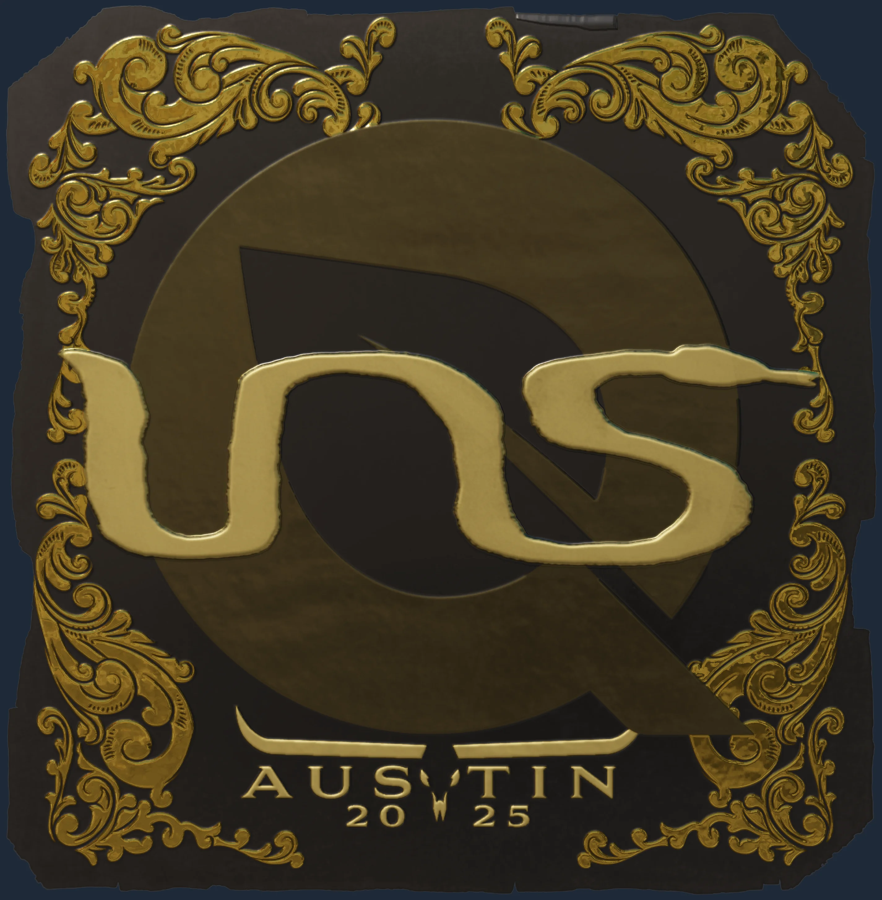 Sticker | INS (Gold) | Austin 2025 Image