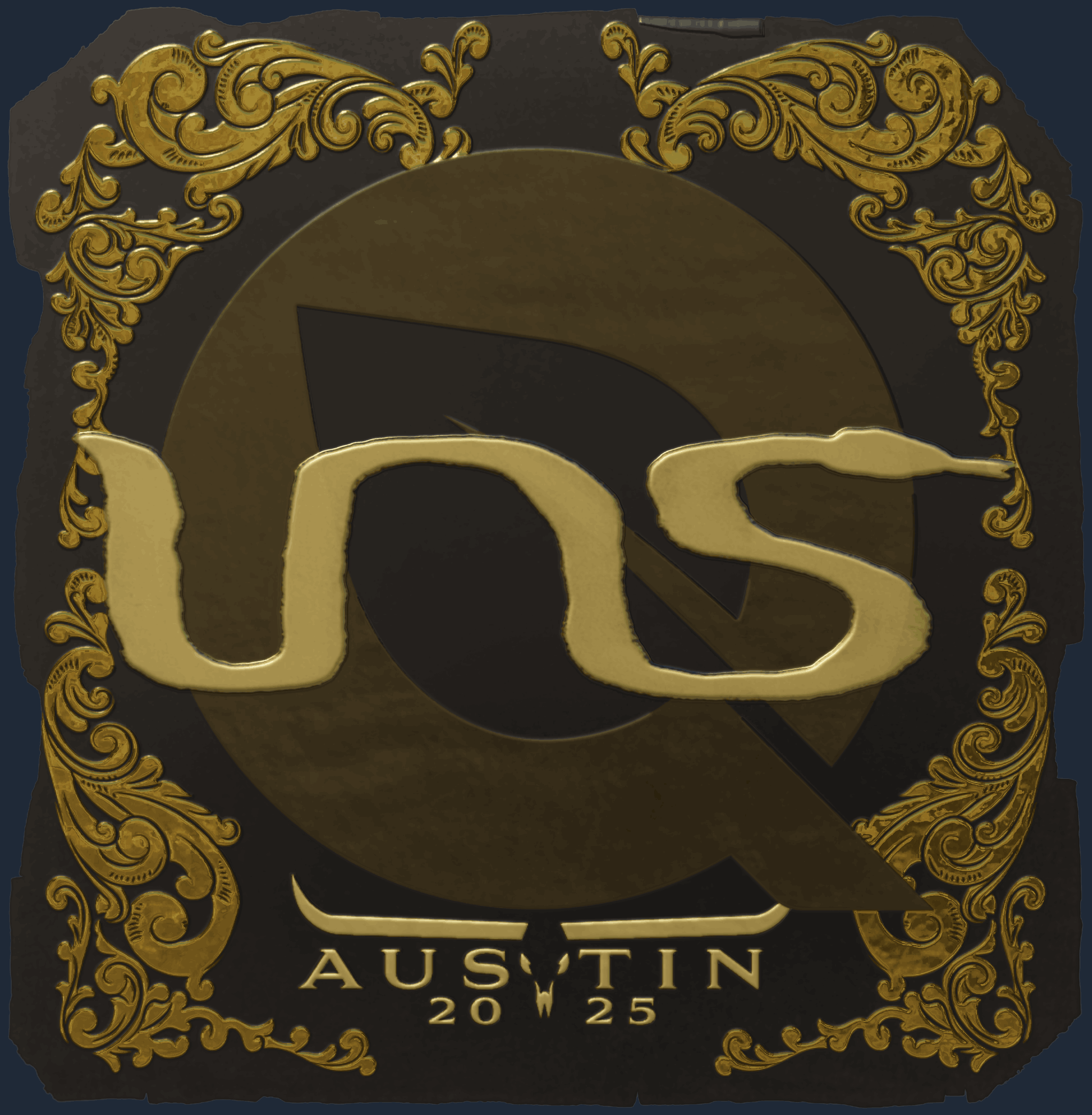 Sticker | INS (Gold) | Austin 2025 Image