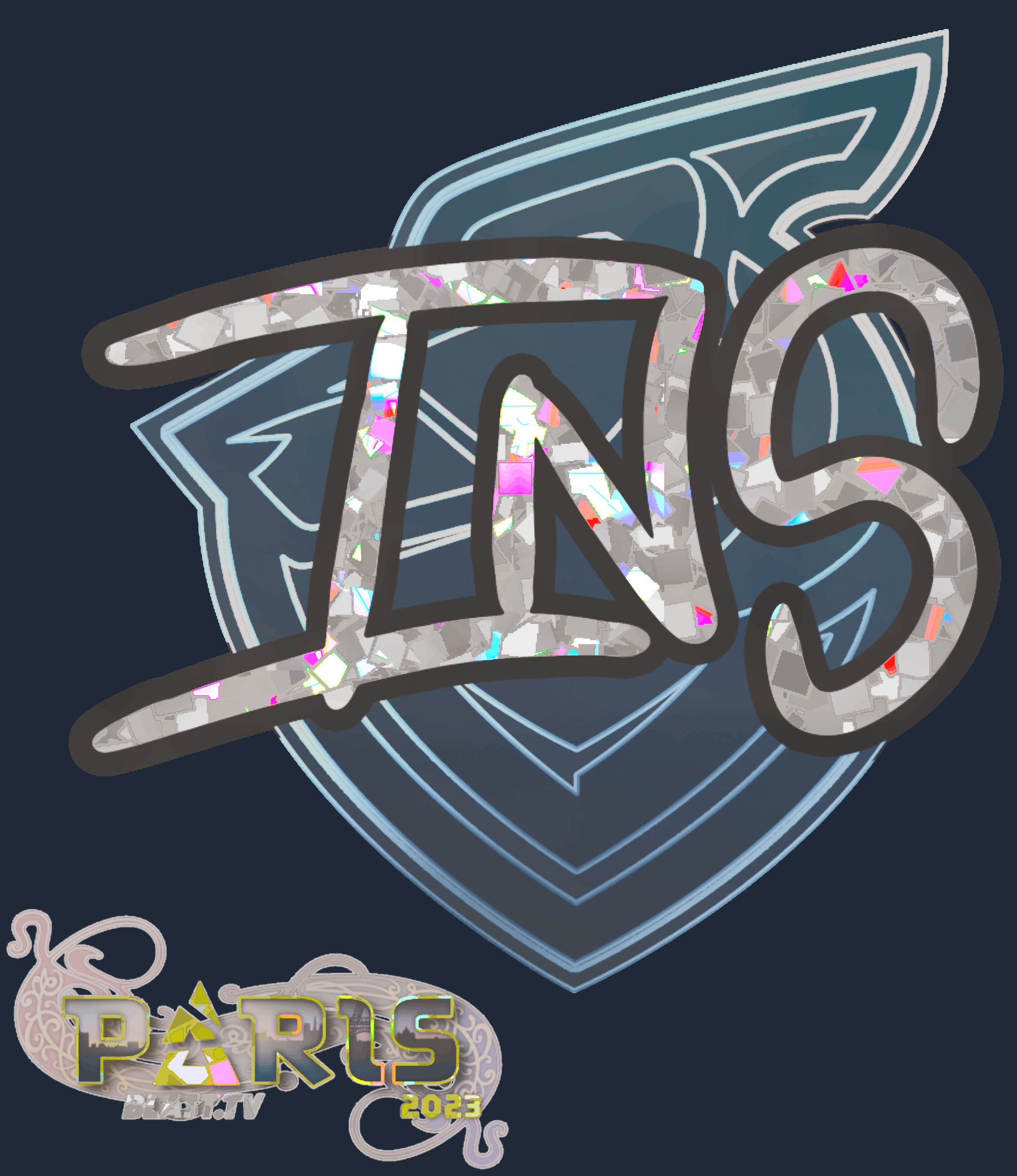 Sticker | INS (Glitter) | Paris 2023 Image