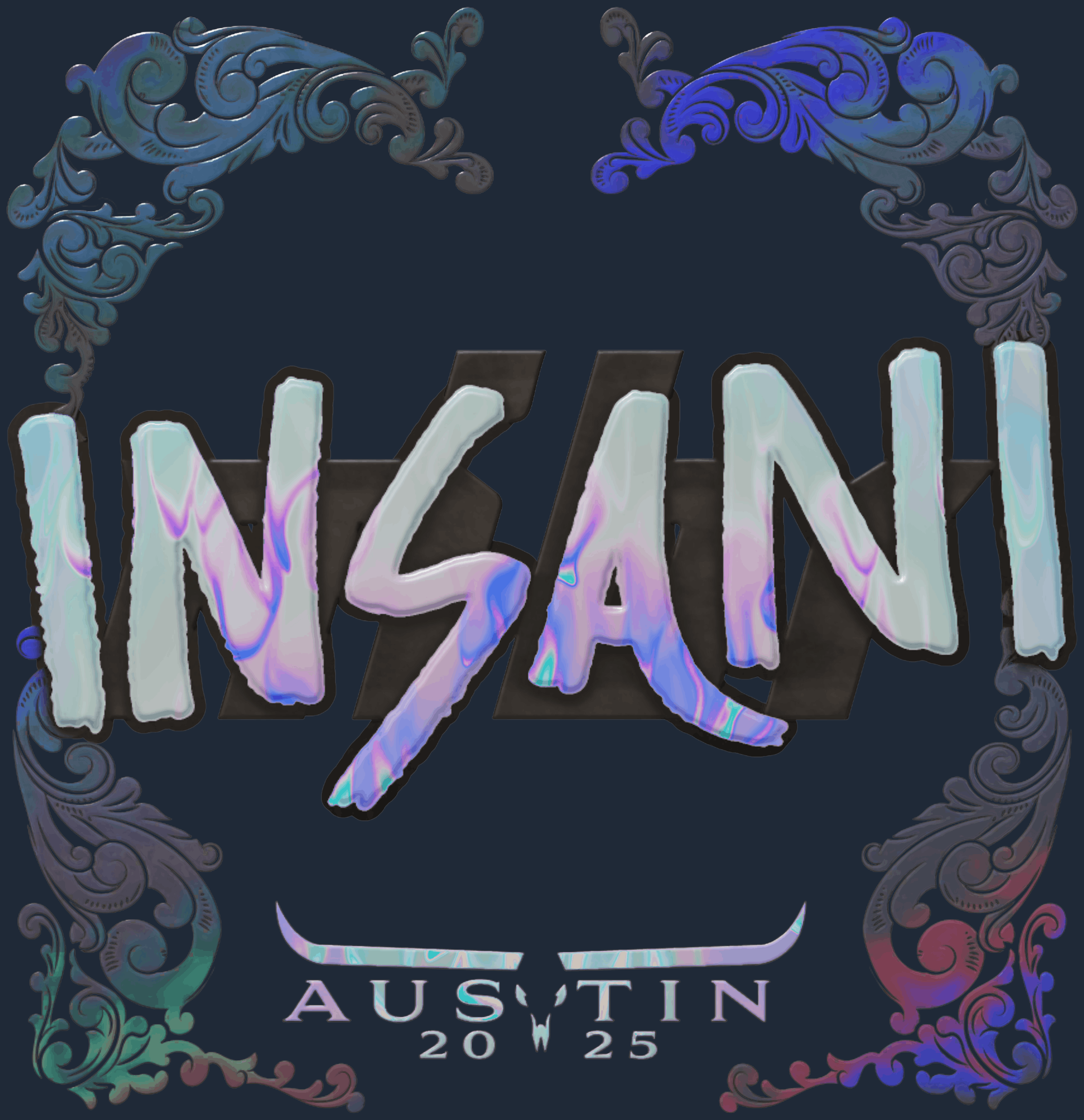 Sticker | insani (Holo) | Austin 2025 Image