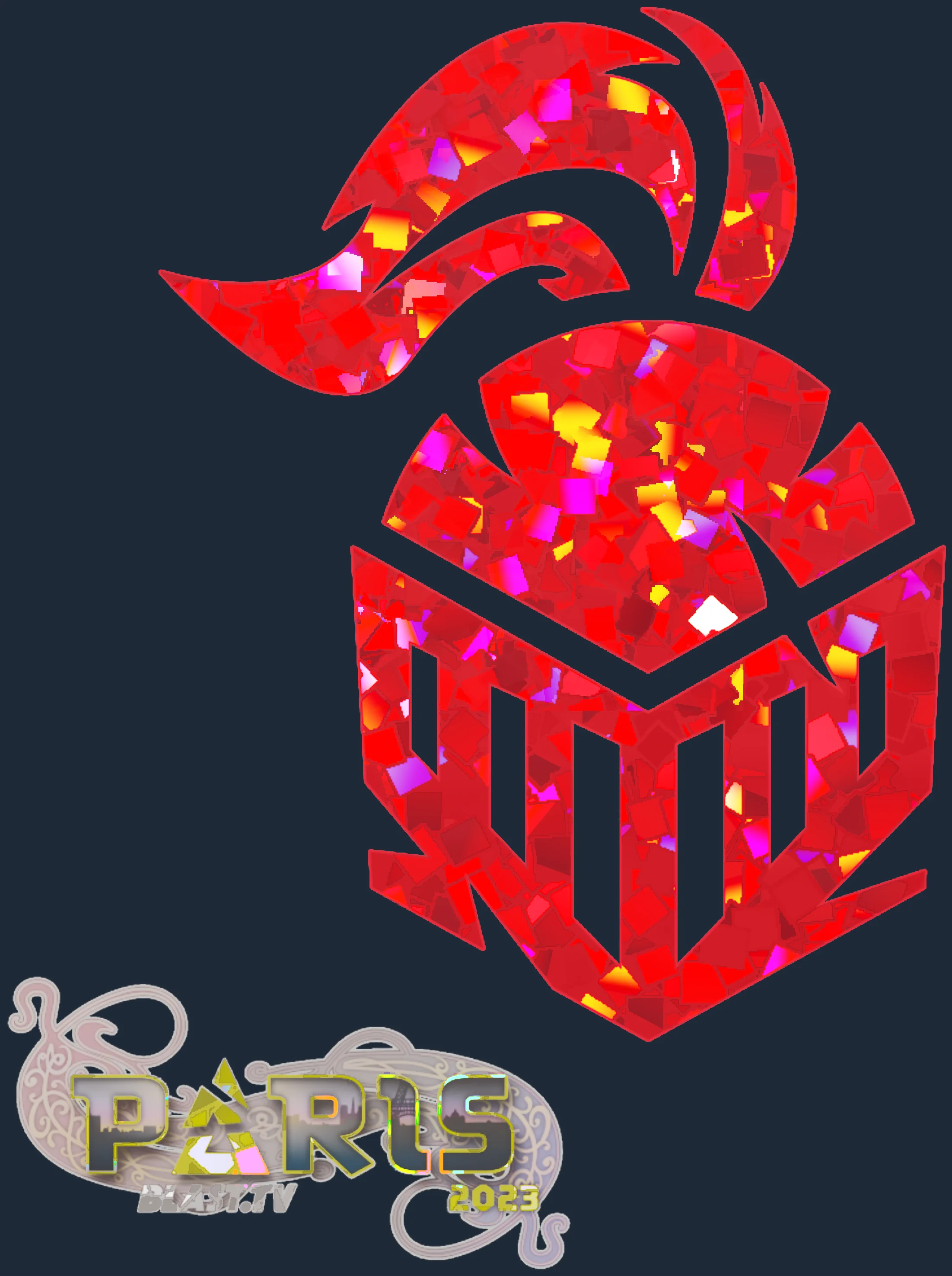 Sticker | Into The Breach (Glitter) | Paris 2023 Image