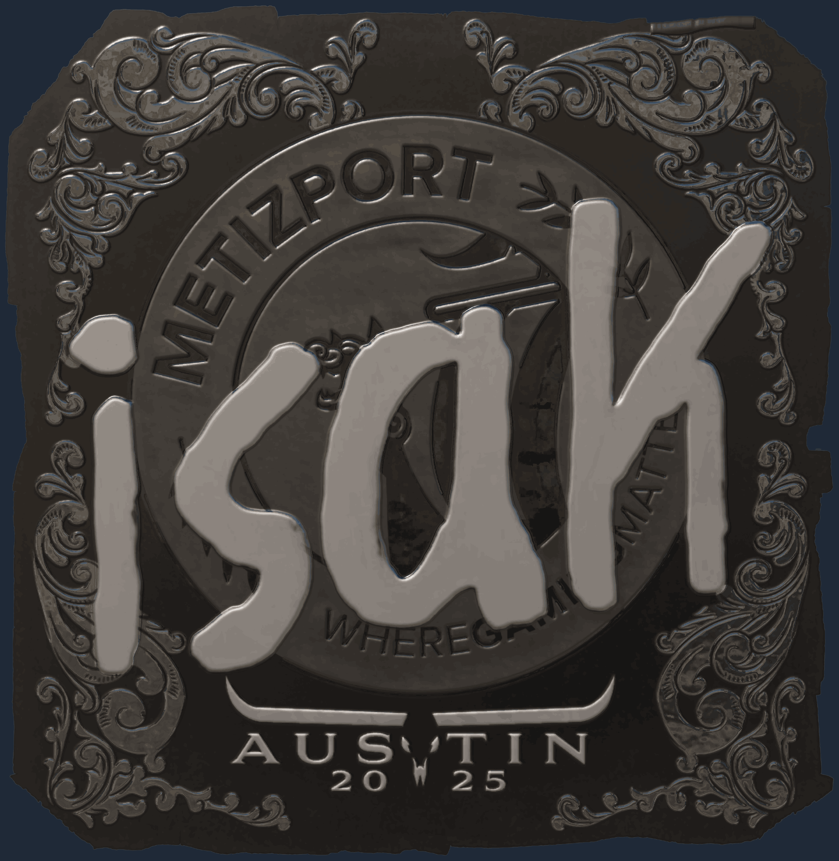 Sticker | isak (Foil) | Austin 2025 Image