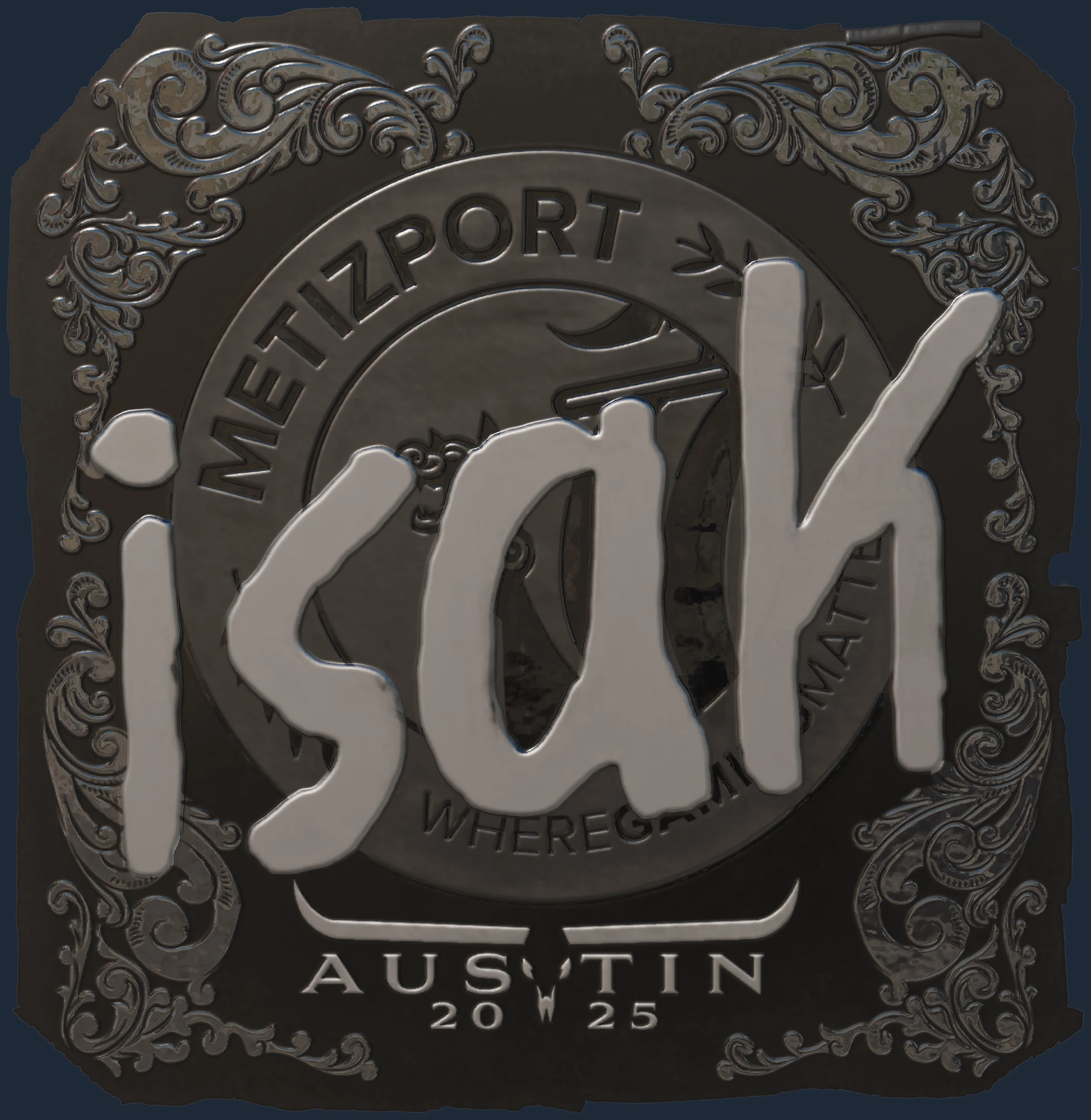 Sticker | isak (Foil) | Austin 2025 Image