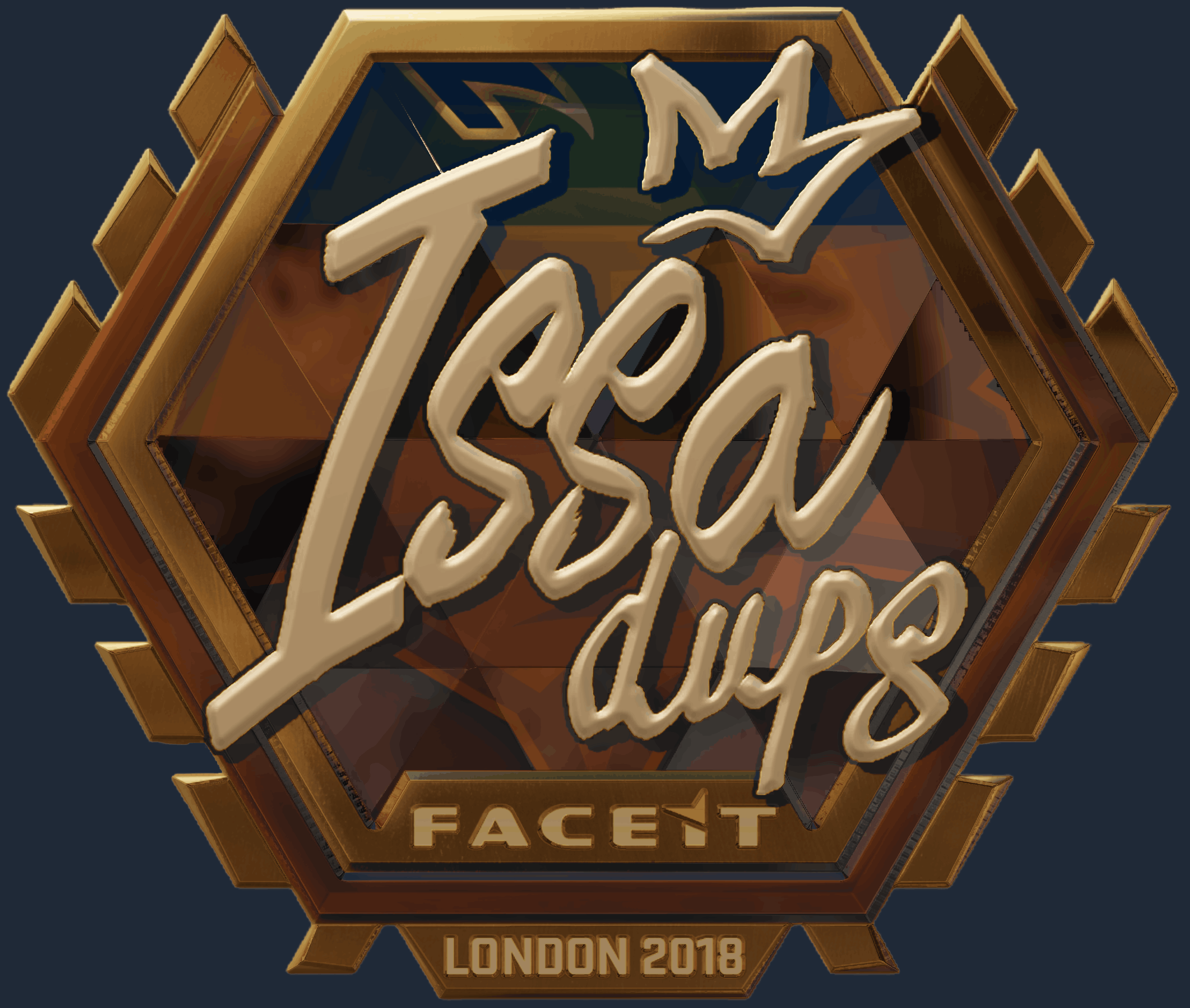 Sticker | ISSAA (Gold) | London 2018 Image