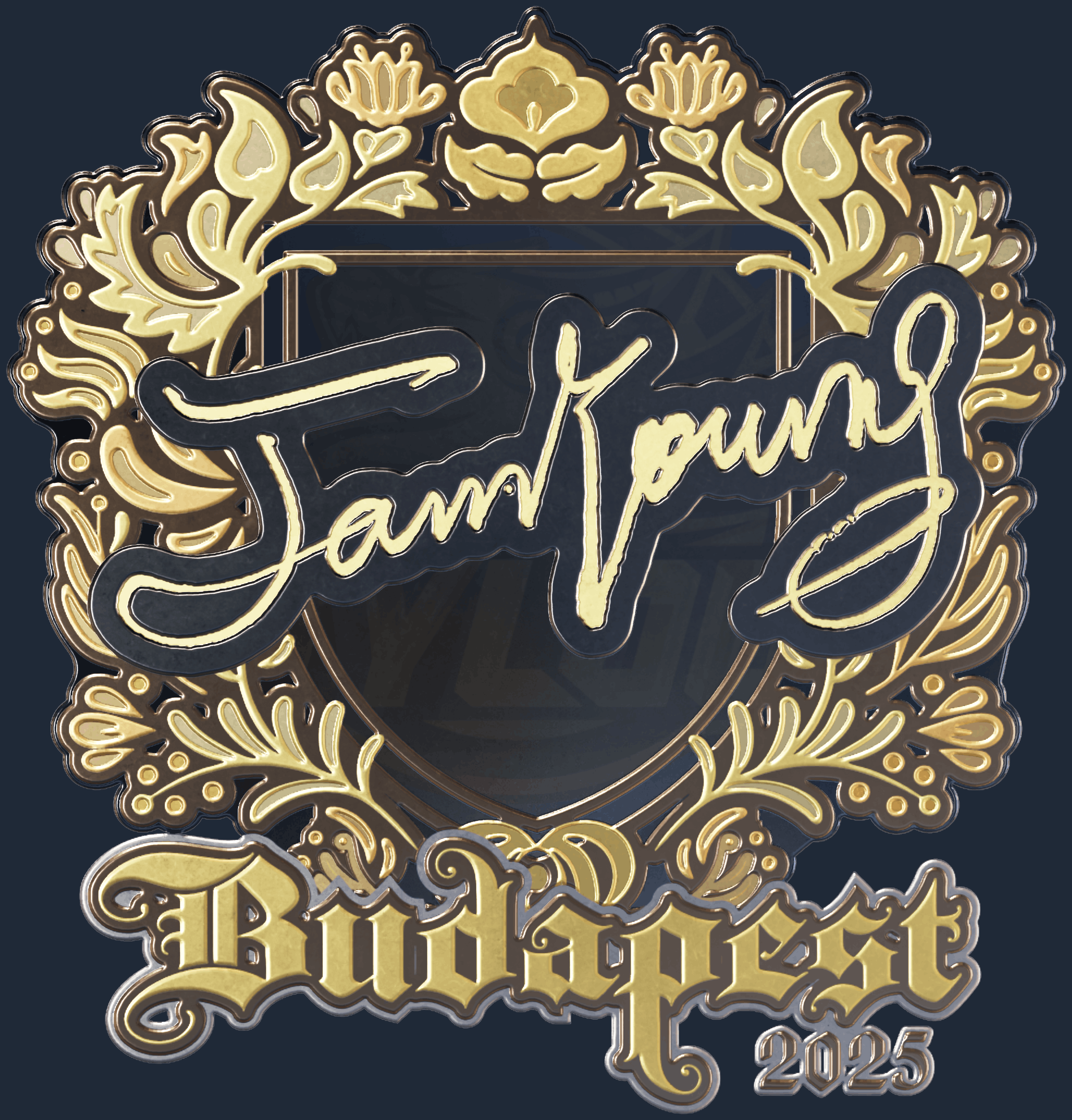 Sticker | JamYoung (Gold) | Budapest 2025 Image