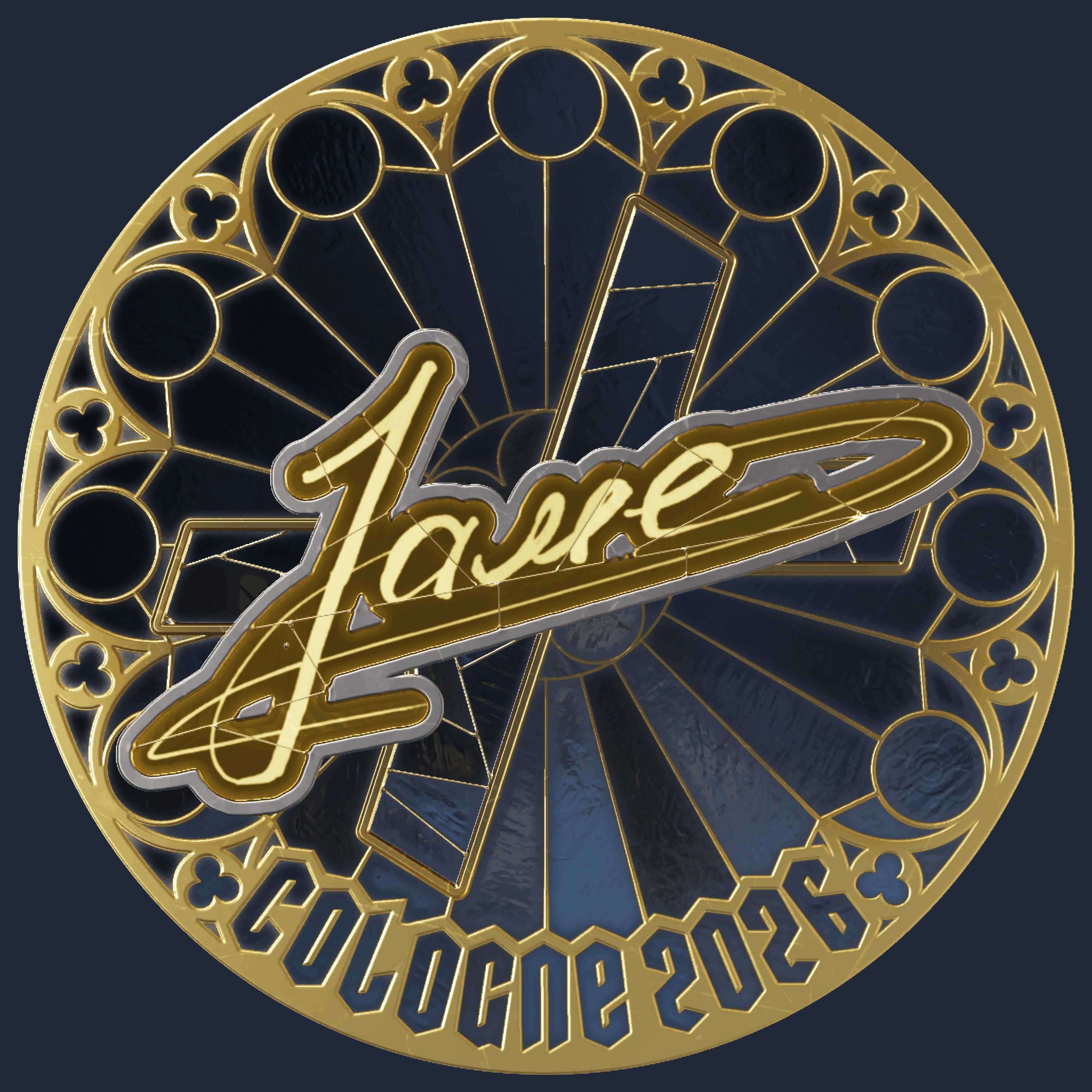 Sticker | Jame (Gold) | Cologne 2026 Image