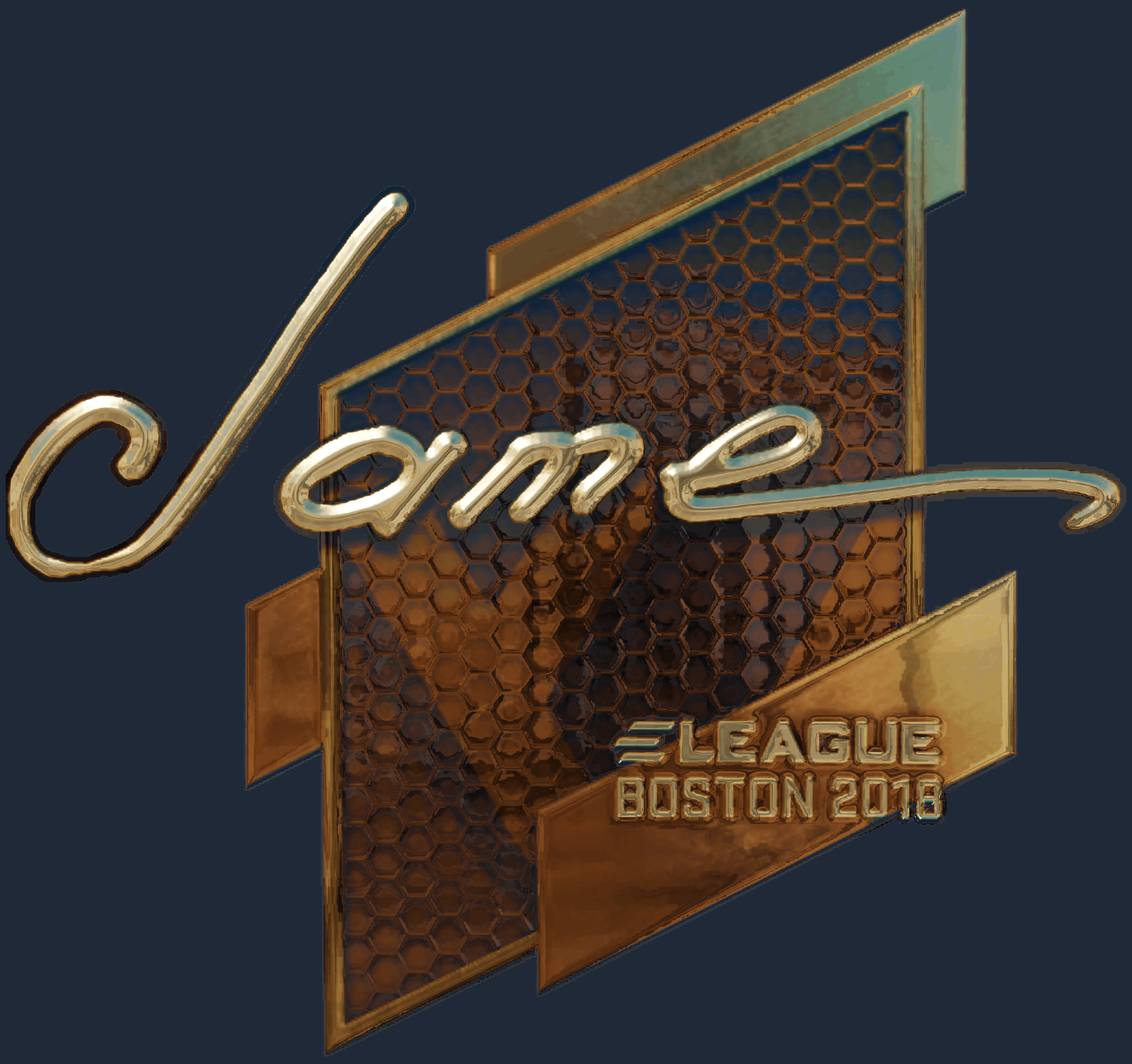 Sticker | Jame (Gold) | Boston 2018 Image