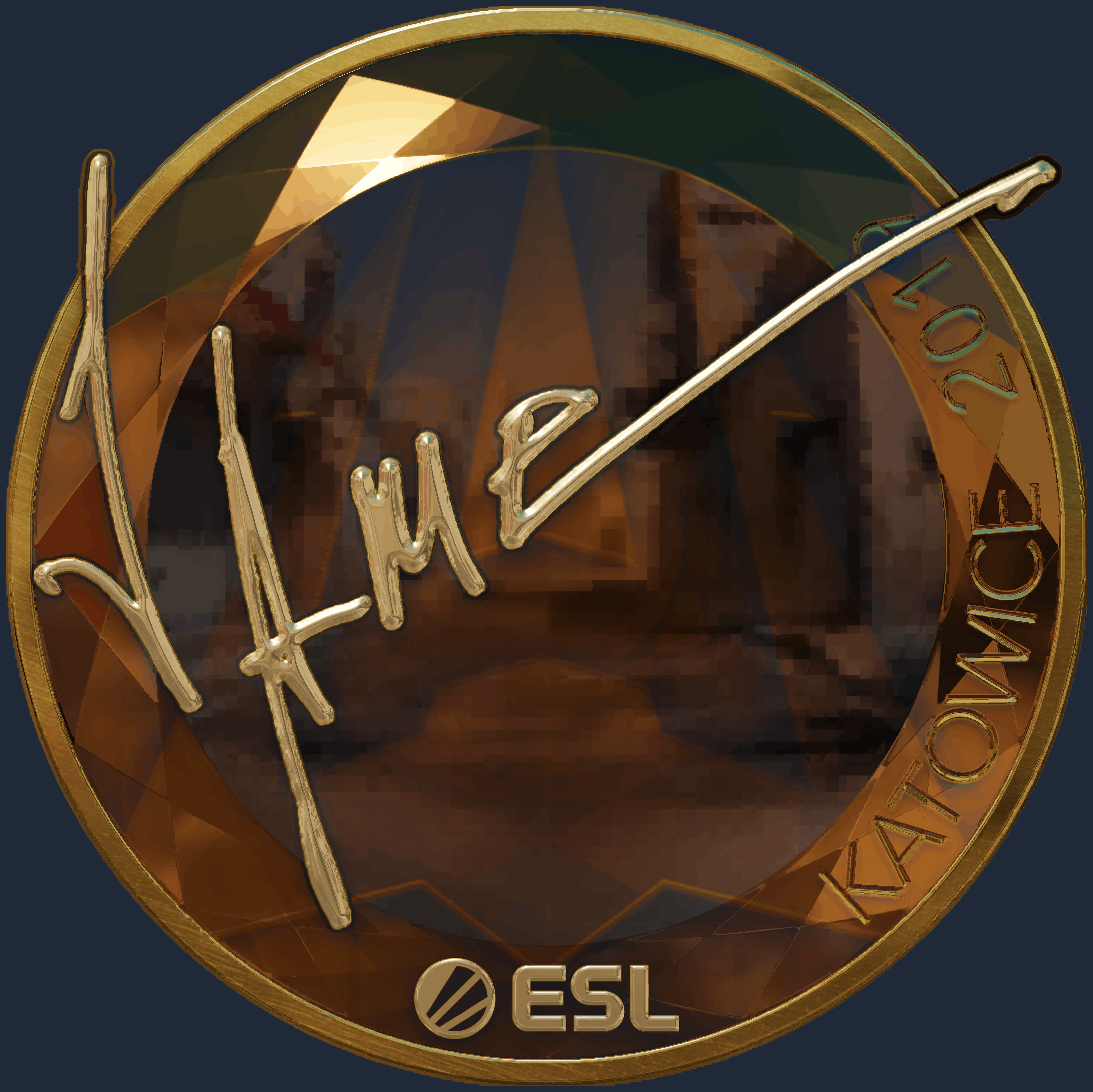 Sticker | Jame (Gold) | Katowice 2019 Image