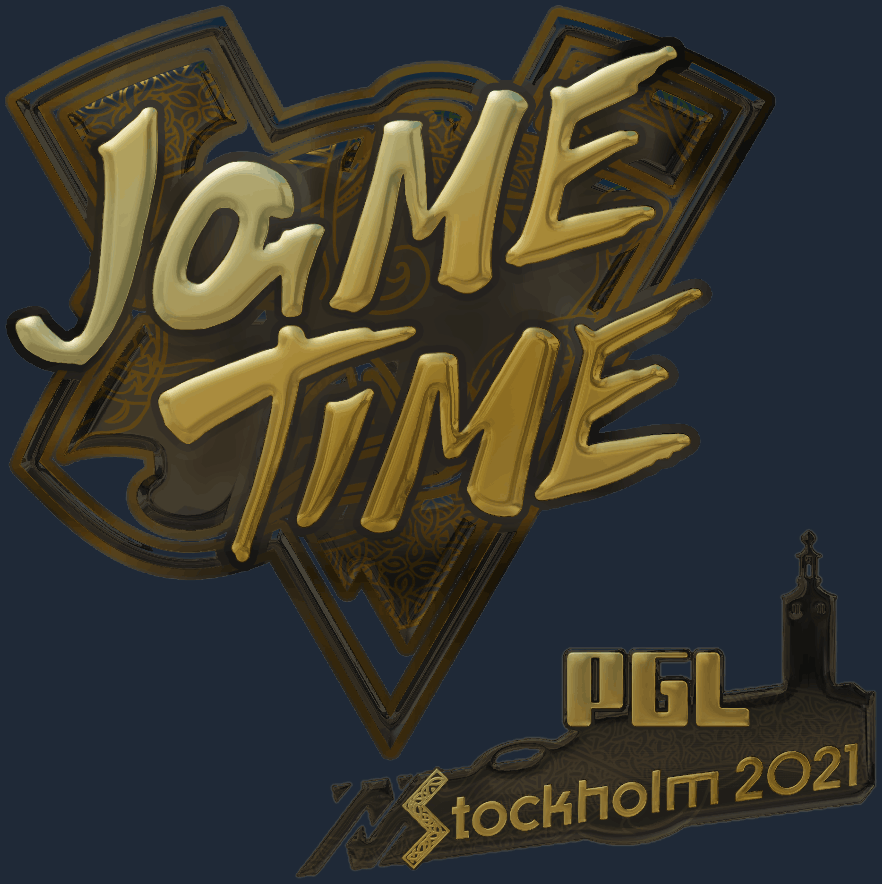 Sticker | Jame (Gold) | Stockholm 2021 Image