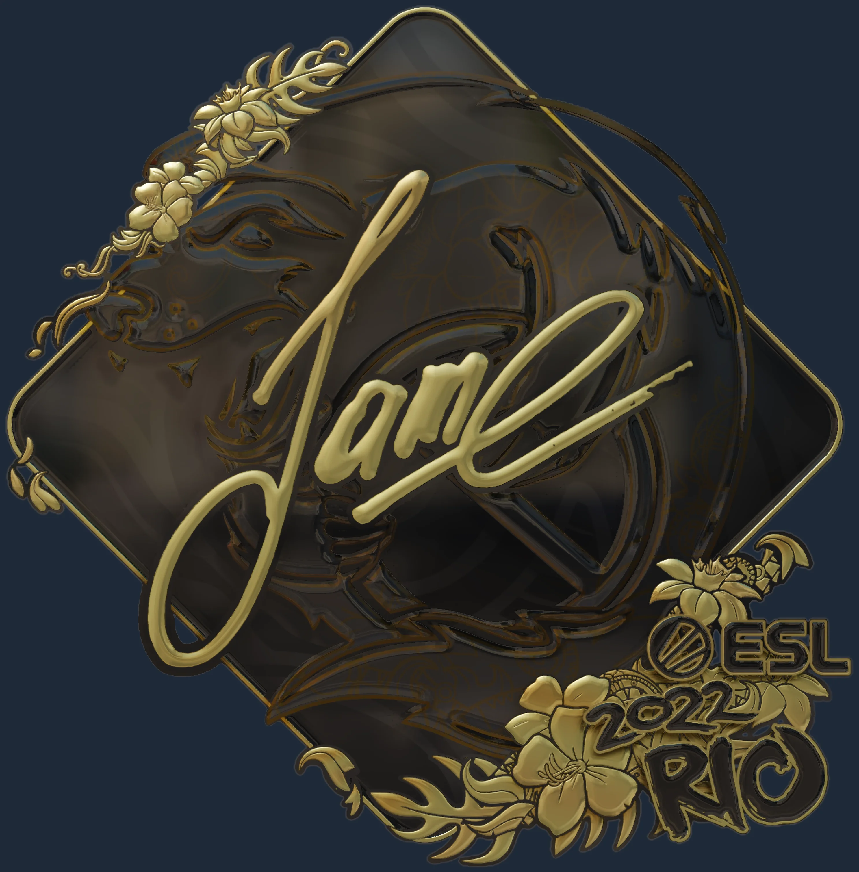 Sticker | Jame (Gold) | Rio 2022 Image