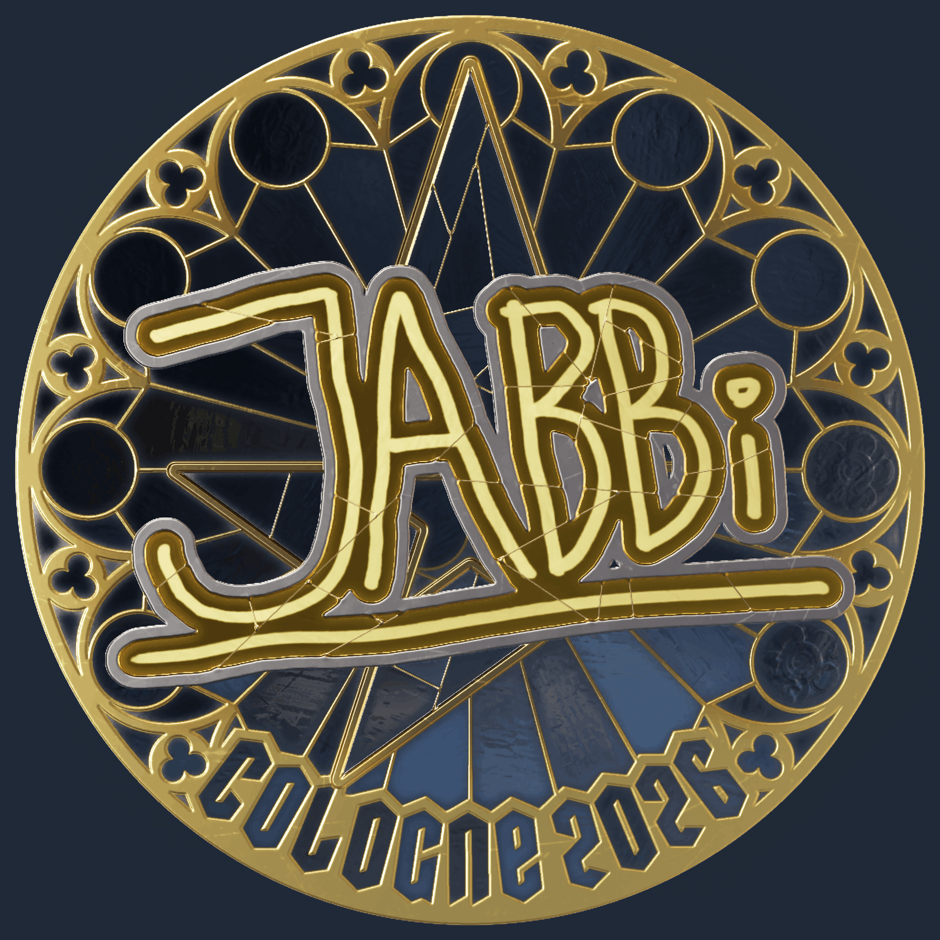 Sticker | jabbi (Gold) | Cologne 2026 Image