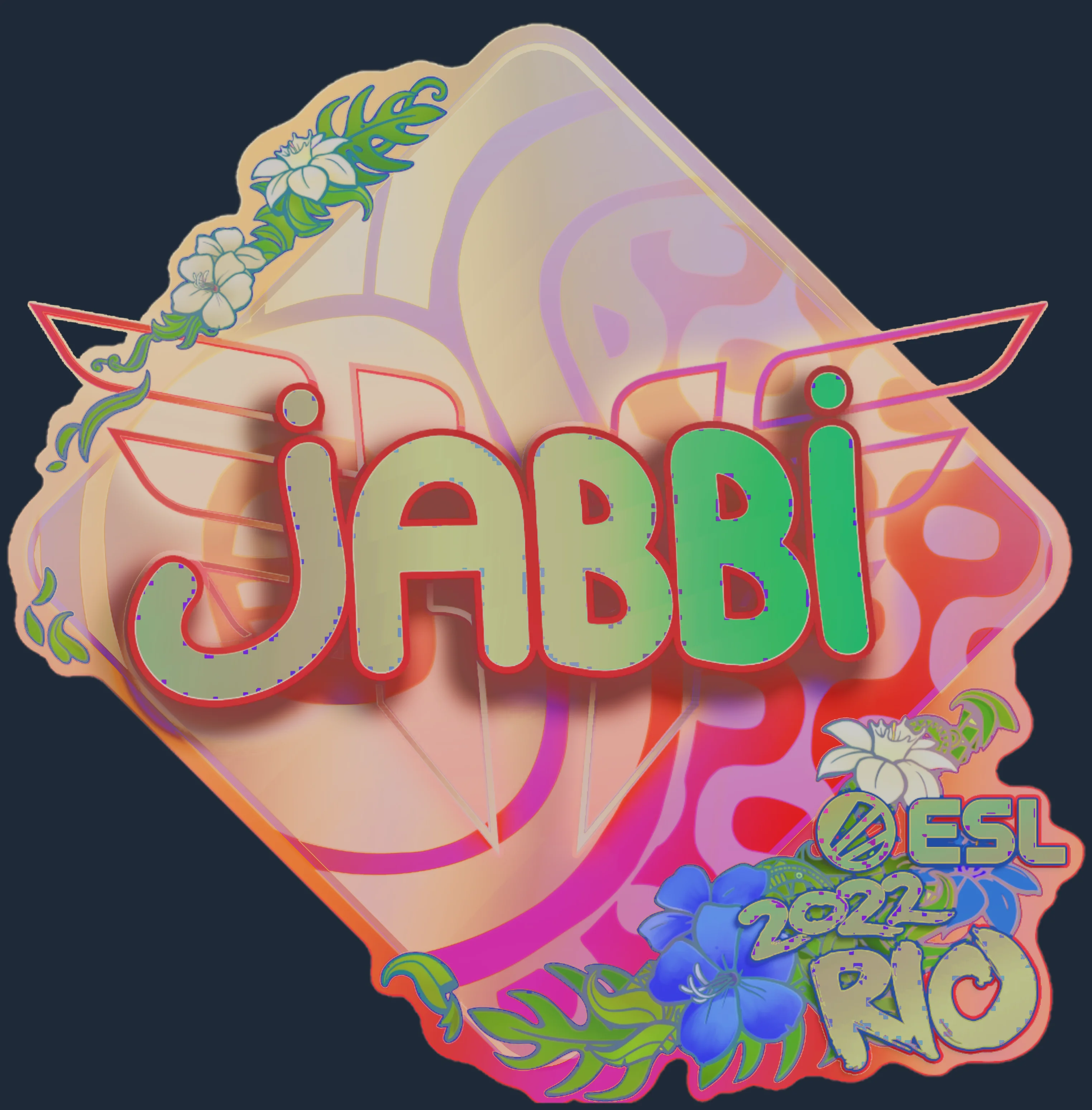 Sticker | jabbi (Holo) | Rio 2022 Image