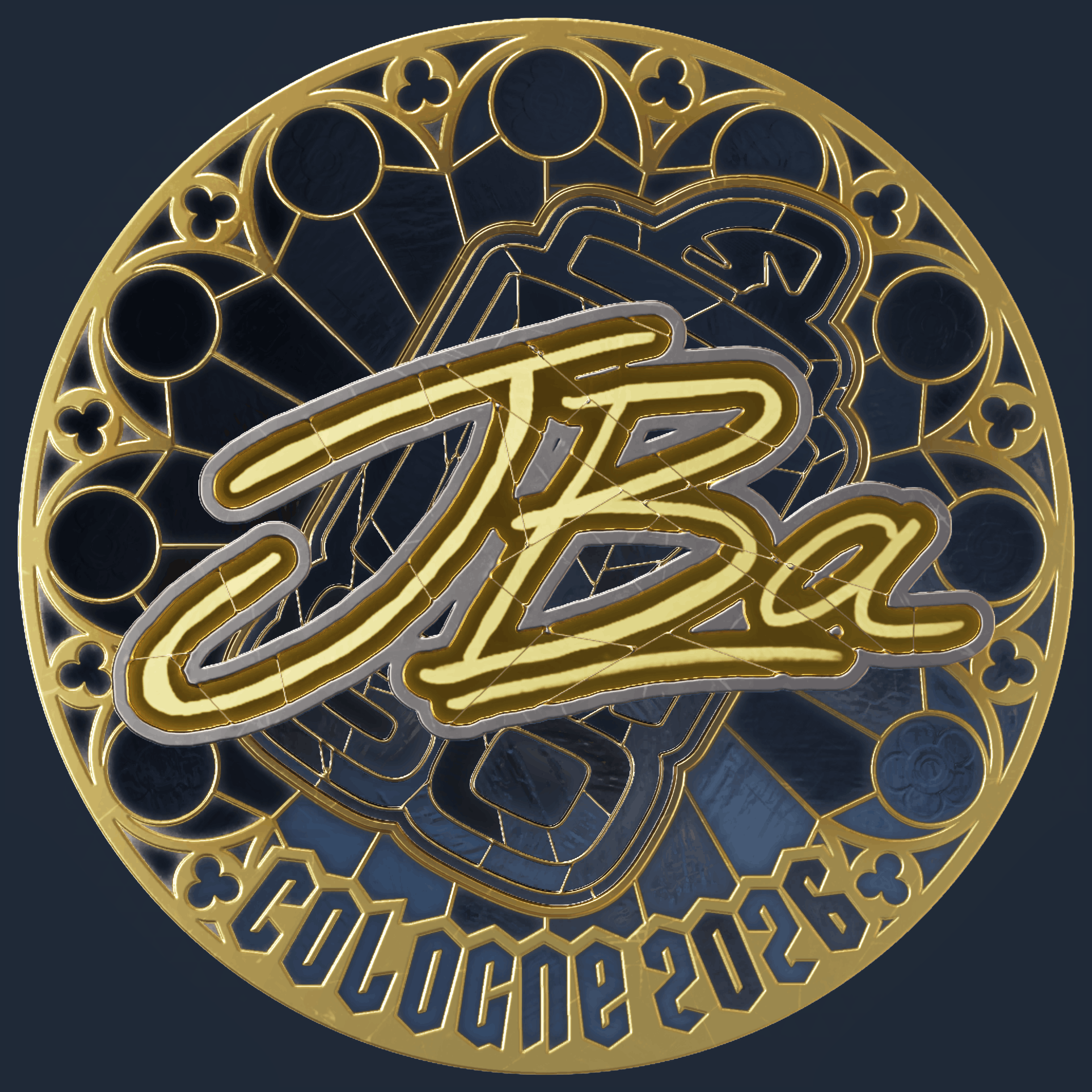 Sticker | JBa (Gold) | Cologne 2026 Image