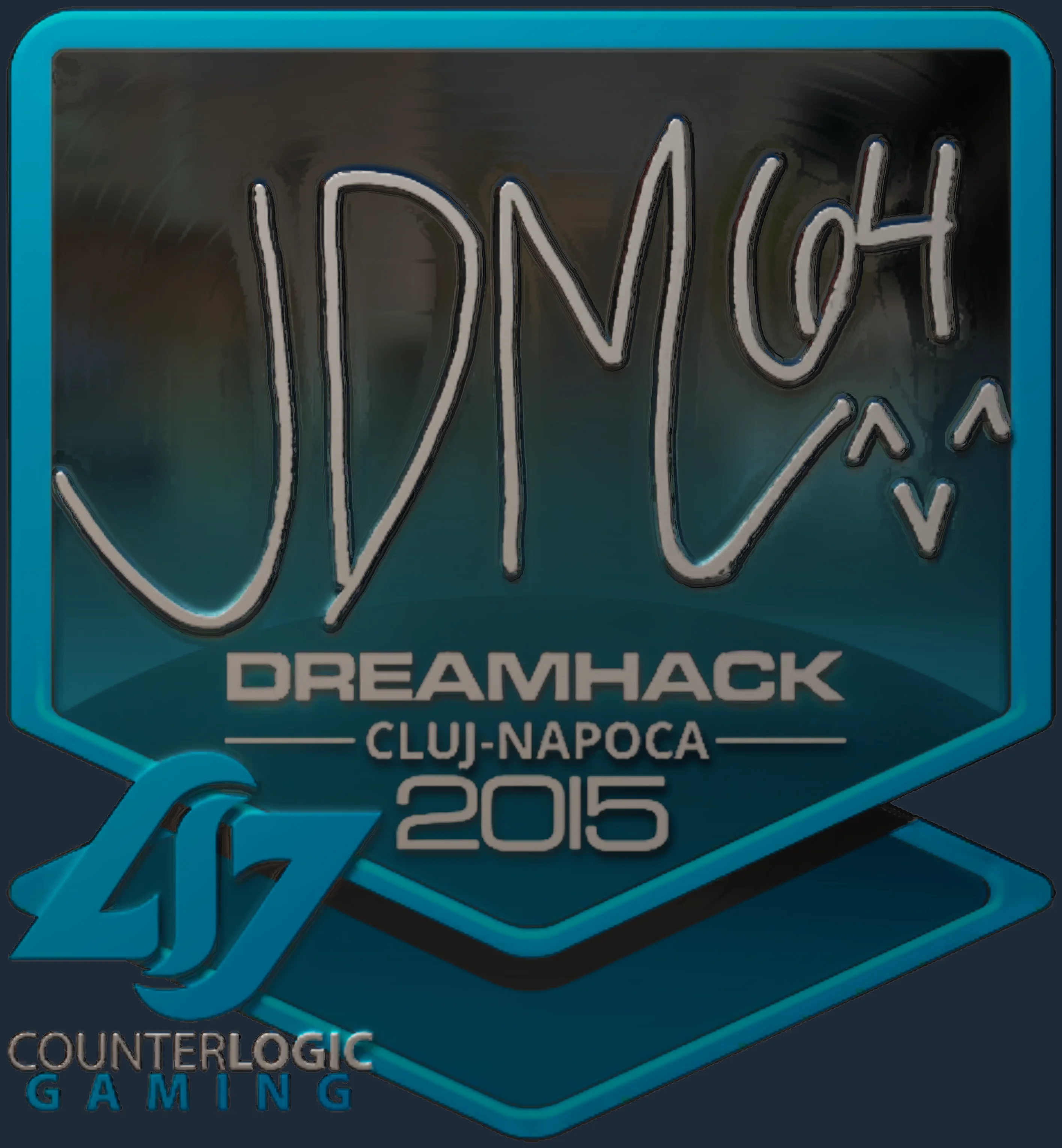 Sticker | jdm64 (Foil) | Cluj-Napoca 2015 Image
