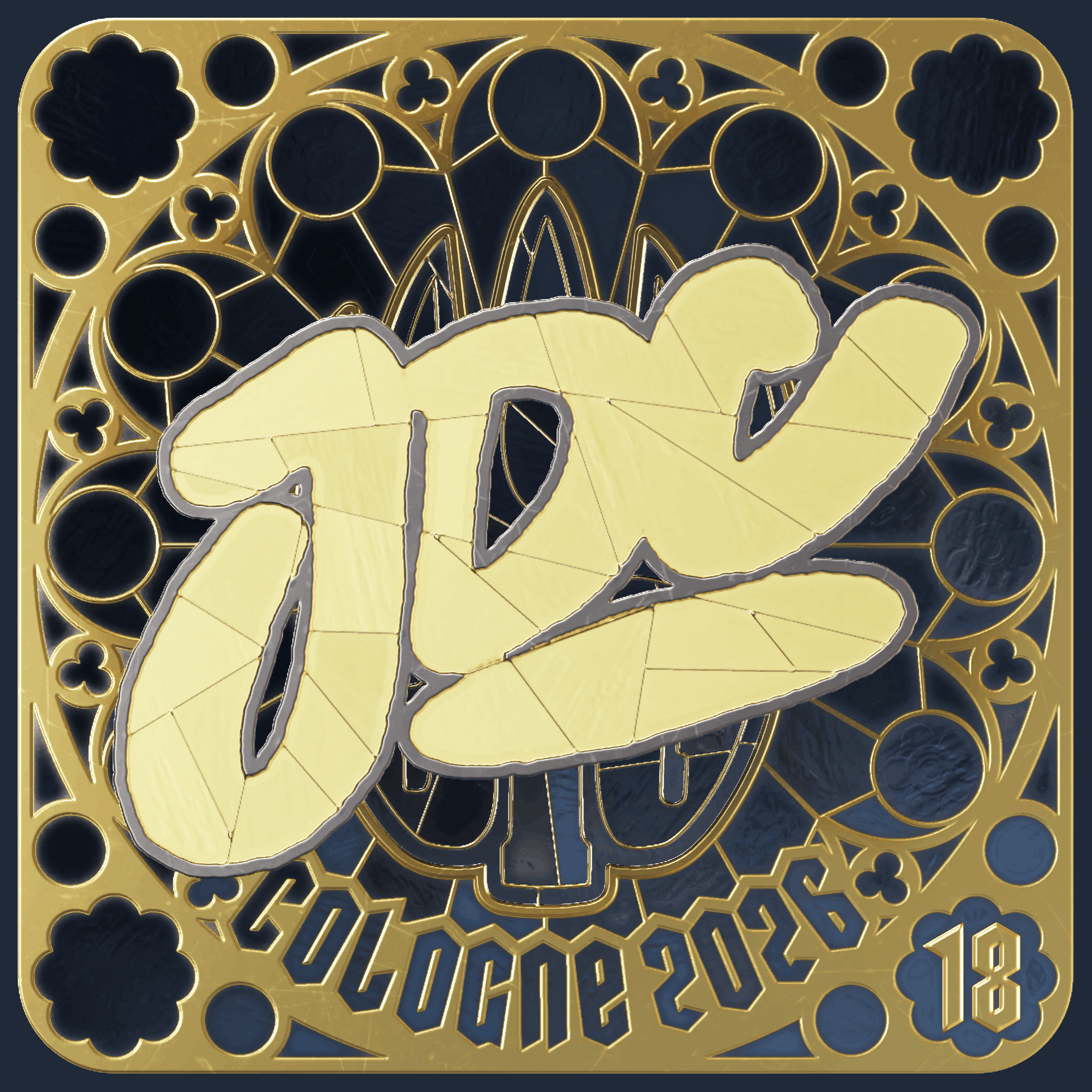 Sticker | JDC (Gold, Ranked) | Cologne 2026 Image