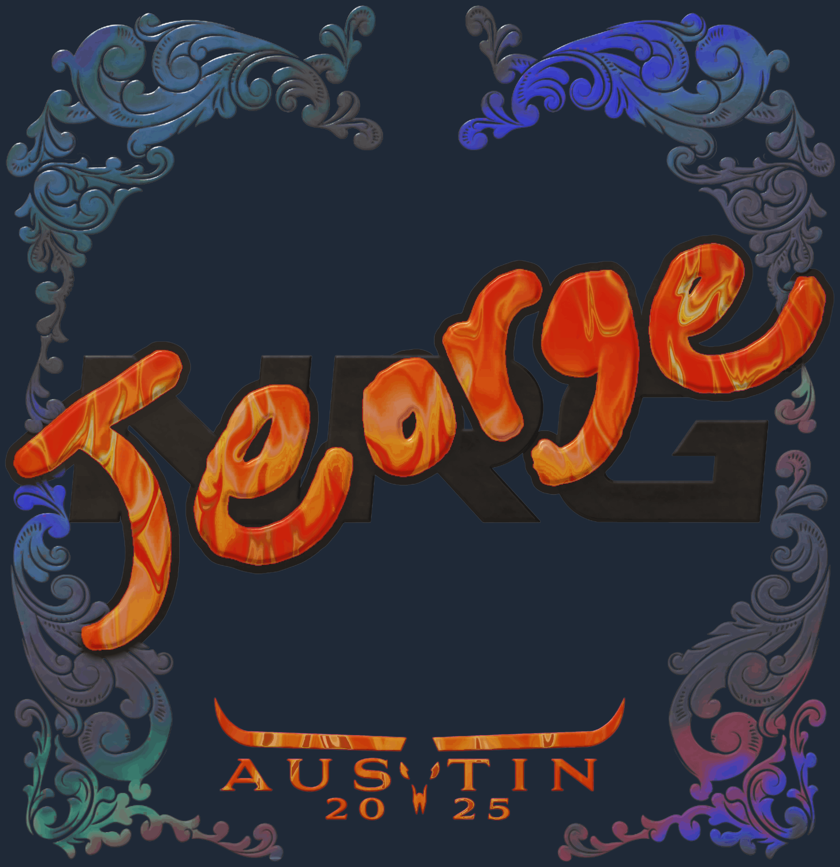 Sticker | jeorge (Holo) | Austin 2025 Image