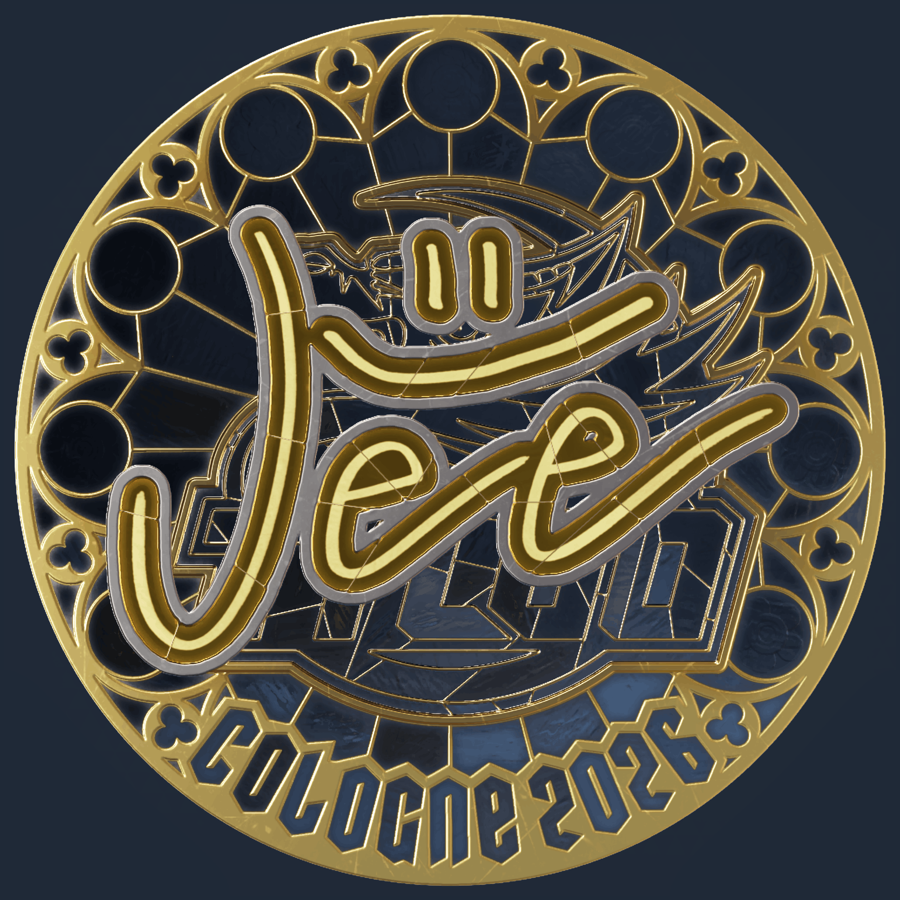 Sticker | Jee (Gold) | Cologne 2026 Image