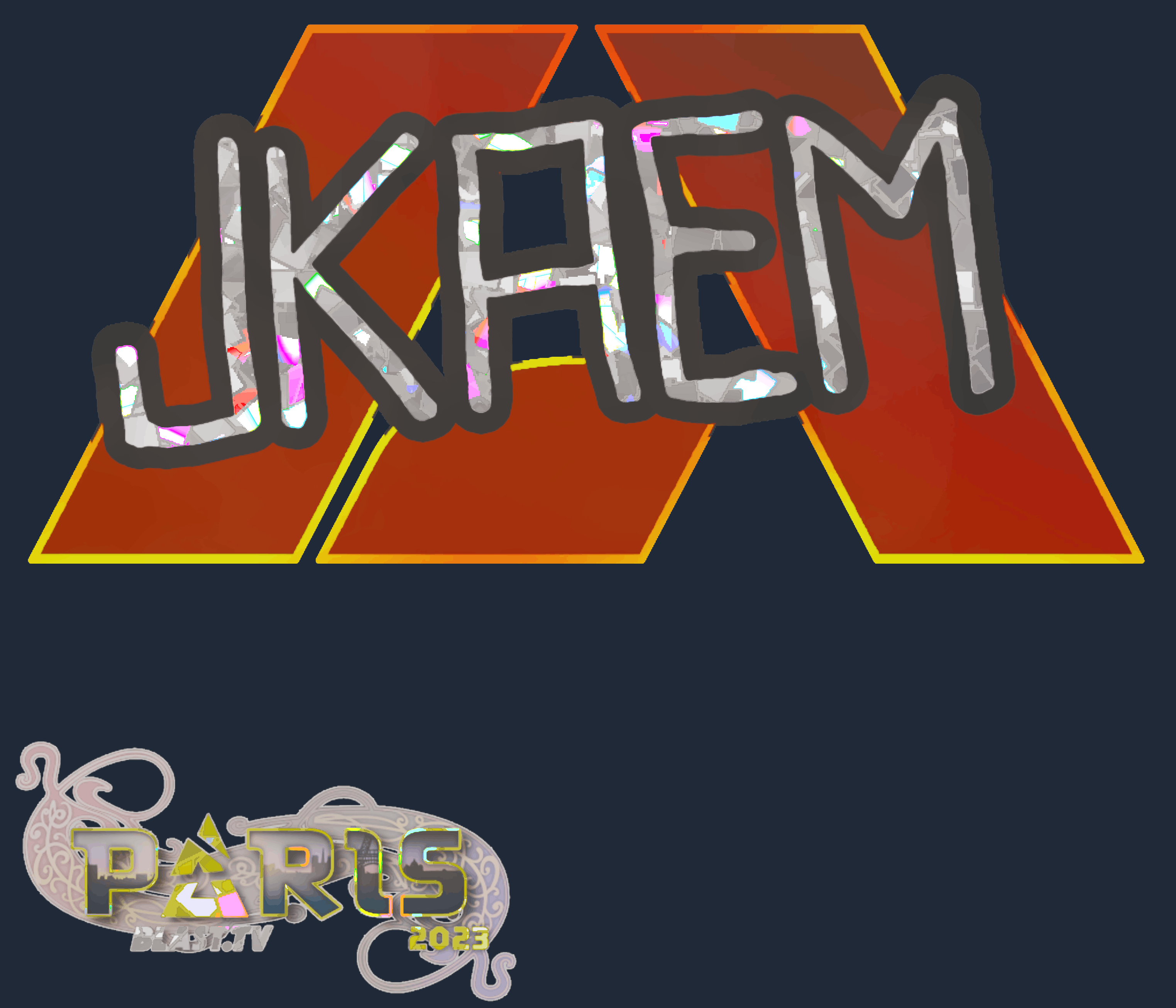 Sticker | jkaem (Glitter) | Paris 2023 Image