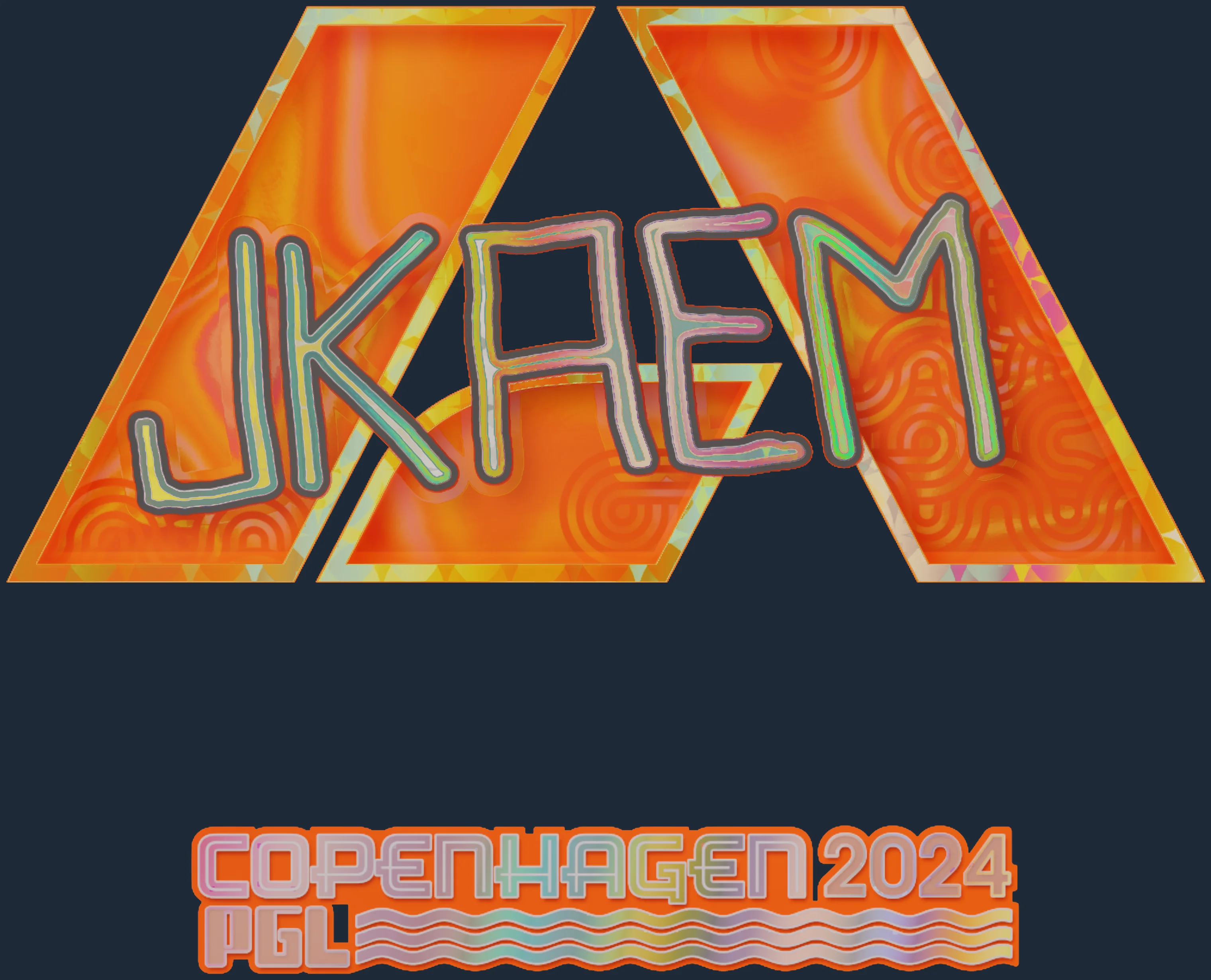 Sticker | jkaem (Holo) | Copenhagen 2024 Image
